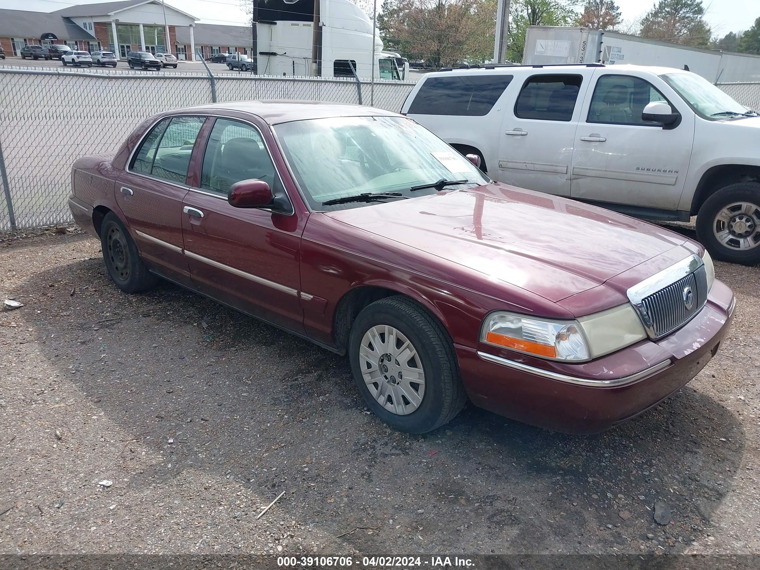 mercury grand marquis 2004 2mefm74w04x668151