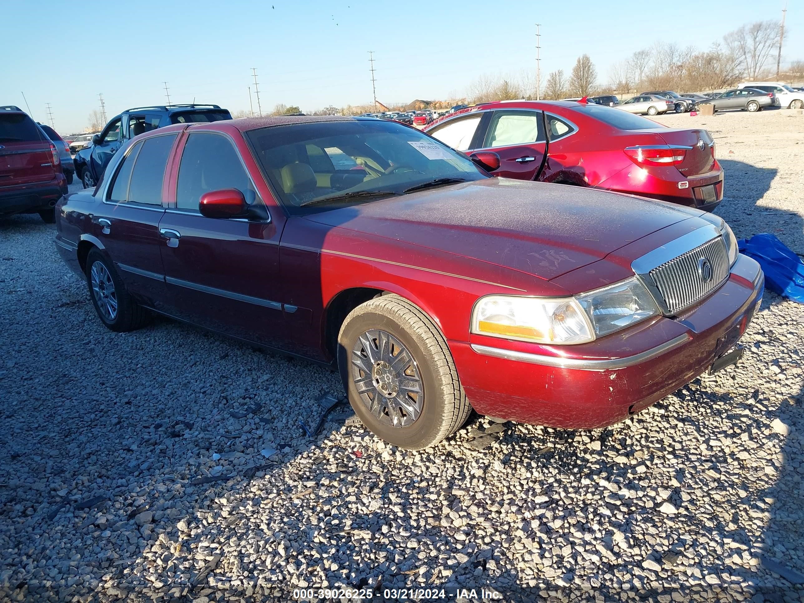 mercury grand marquis 2005 2mefm74w05x620358