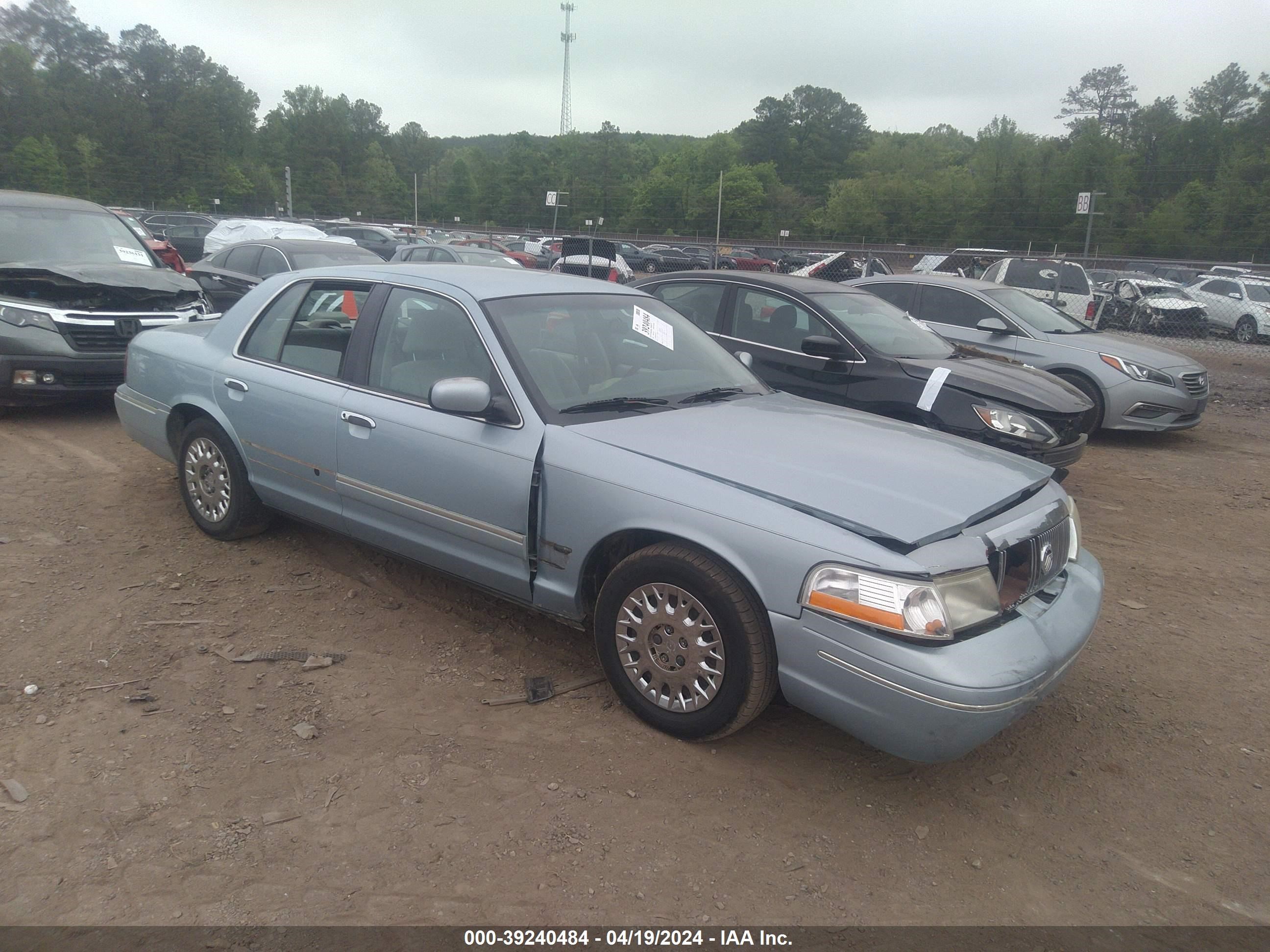 mercury grand marquis 2003 2mefm74w13x609687