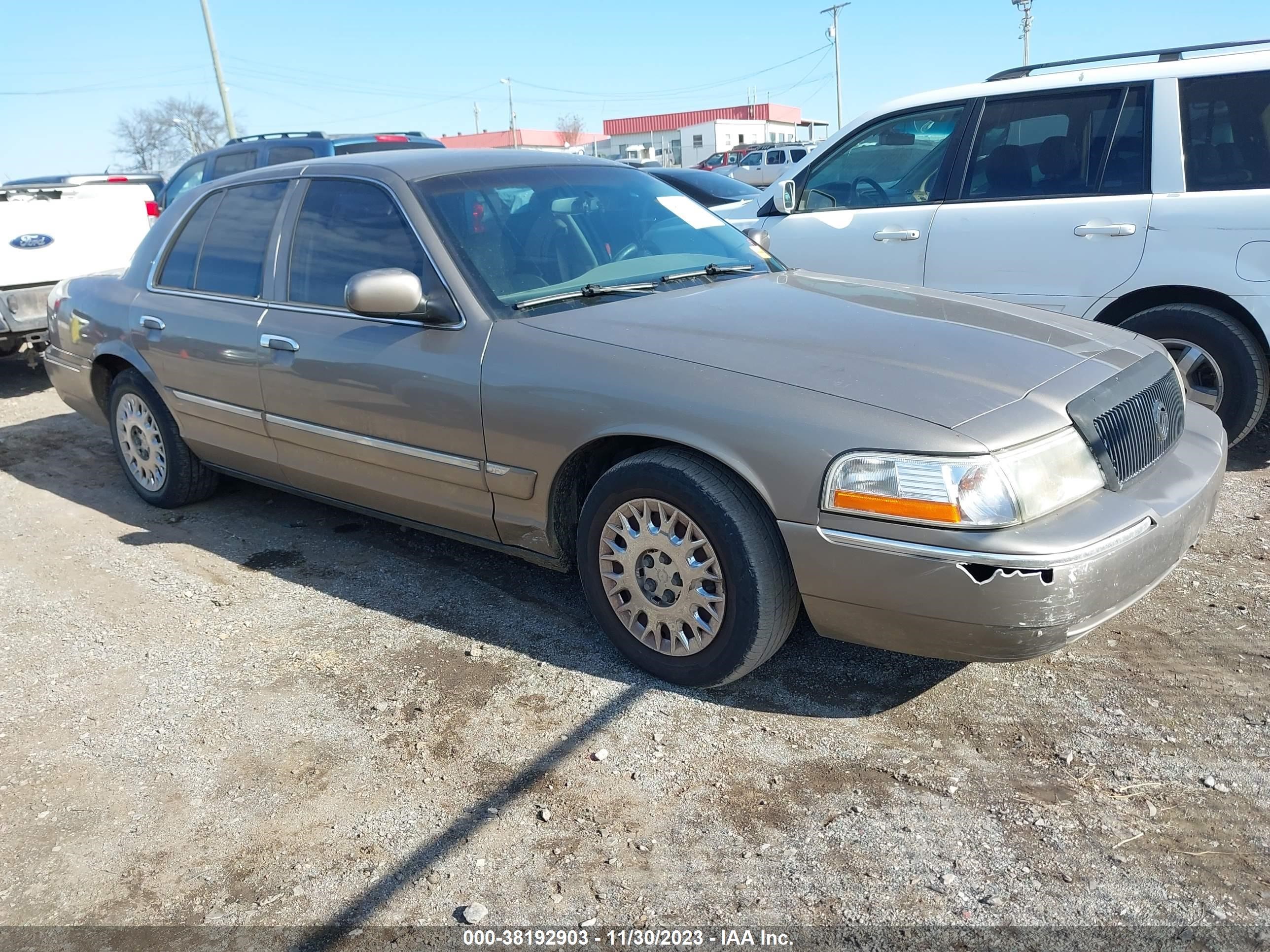 mercury grand marquis 2003 2mefm74w13x685409