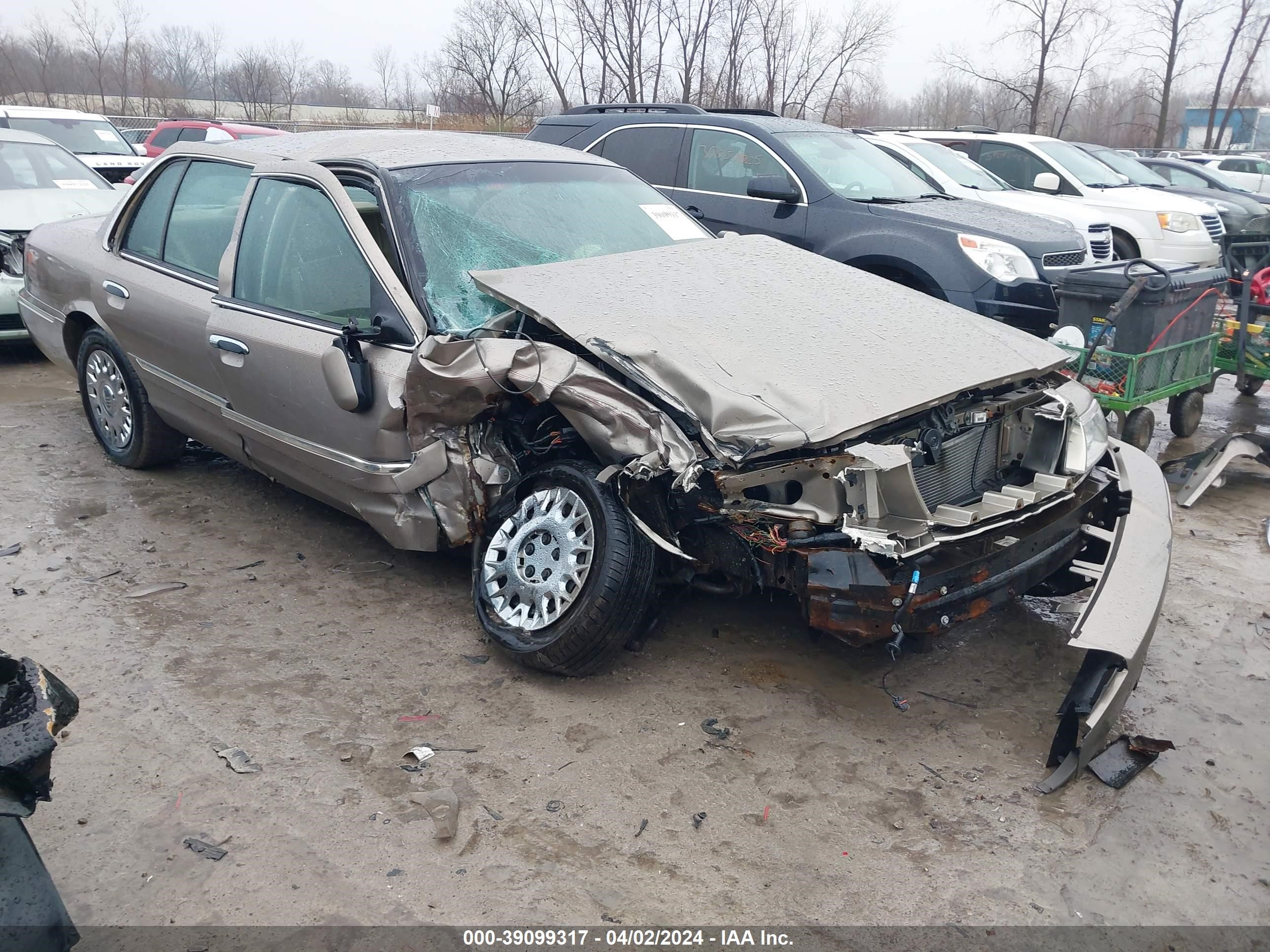 mercury grand marquis 2004 2mefm74w14x602904