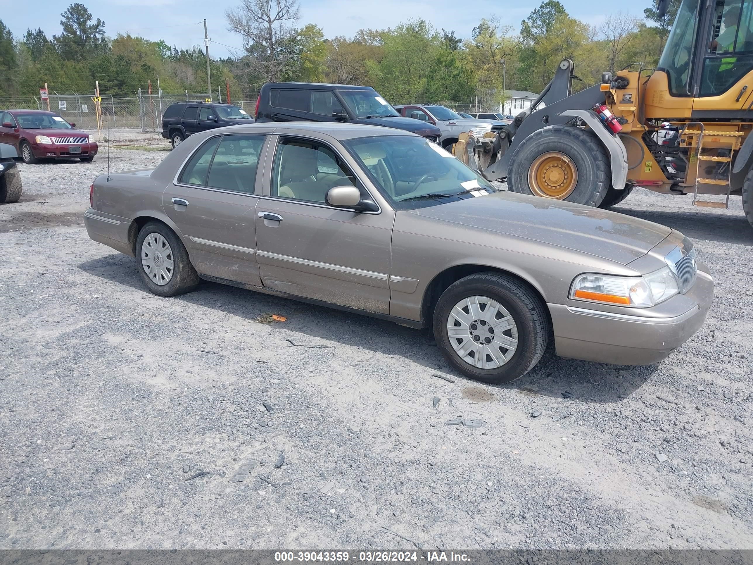 mercury grand marquis 2005 2mefm74w45x618211