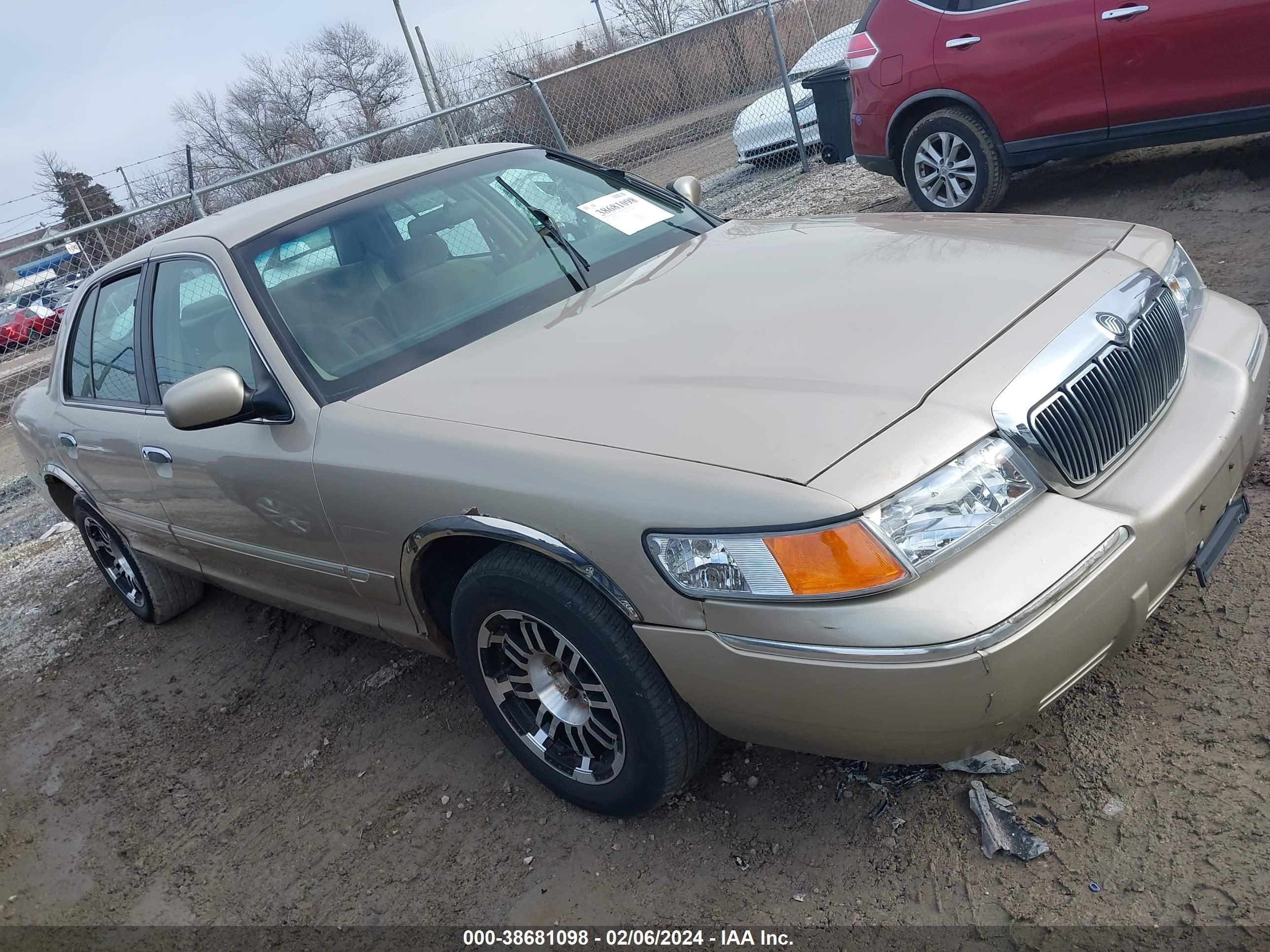 mercury grand marquis 1999 2mefm74w4xx687158