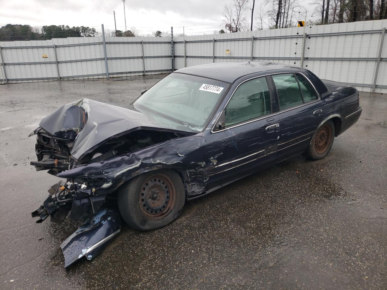 mercury grand marquis 2001 2mefm74w51x652362