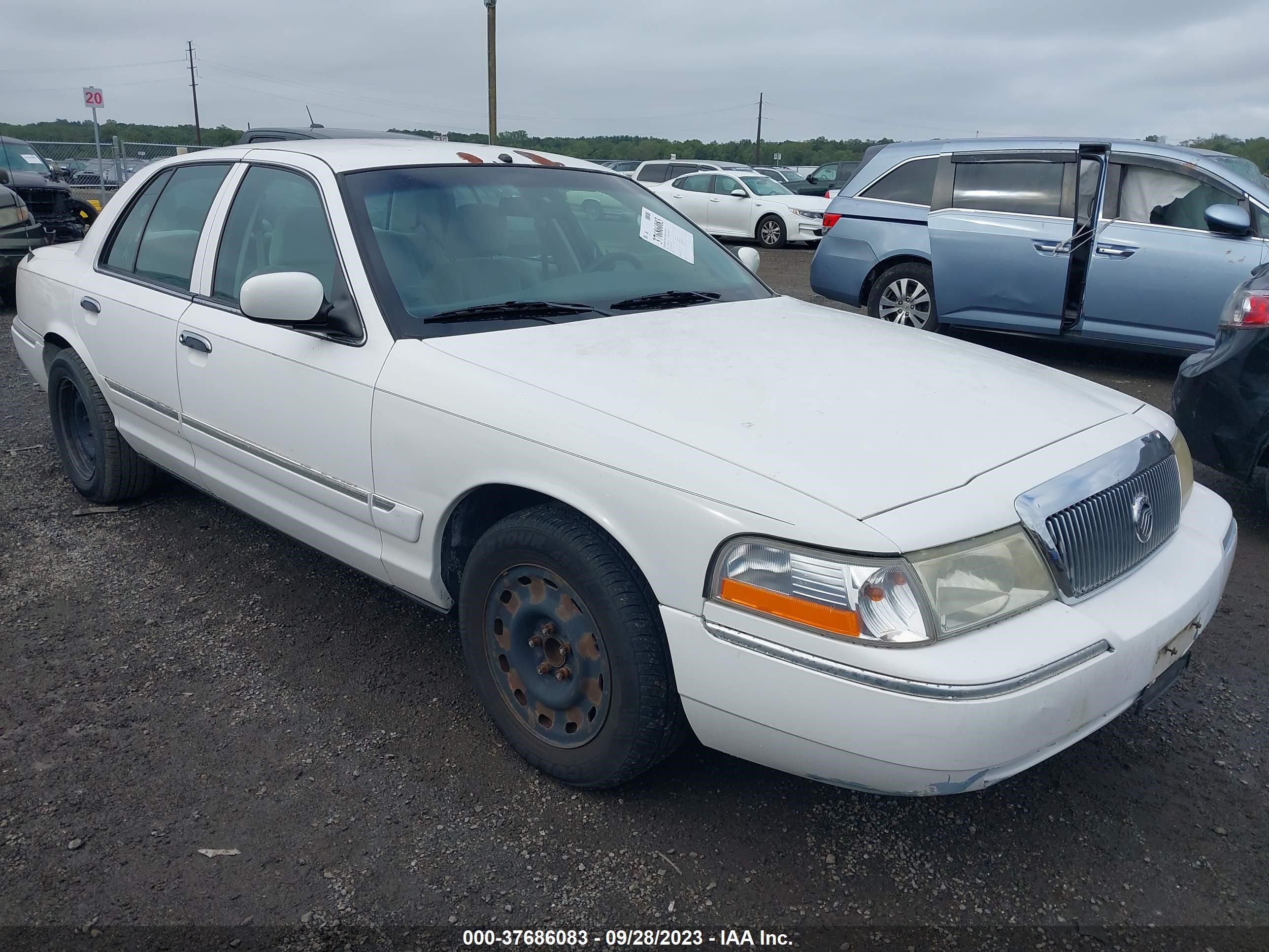 mercury grand marquis 2005 2mefm74w65x622308