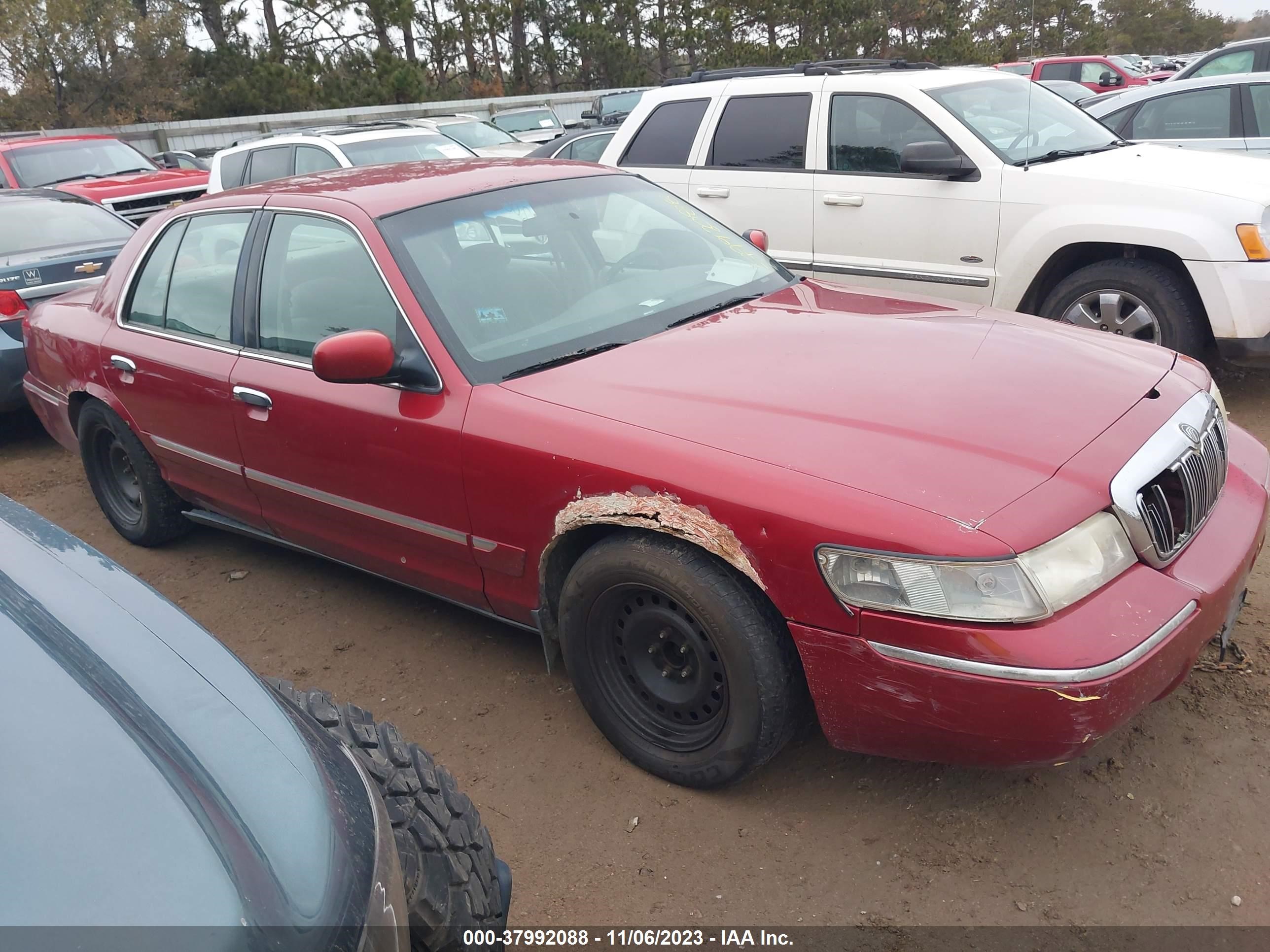 mercury grand marquis 2000 2mefm74w6yx695277