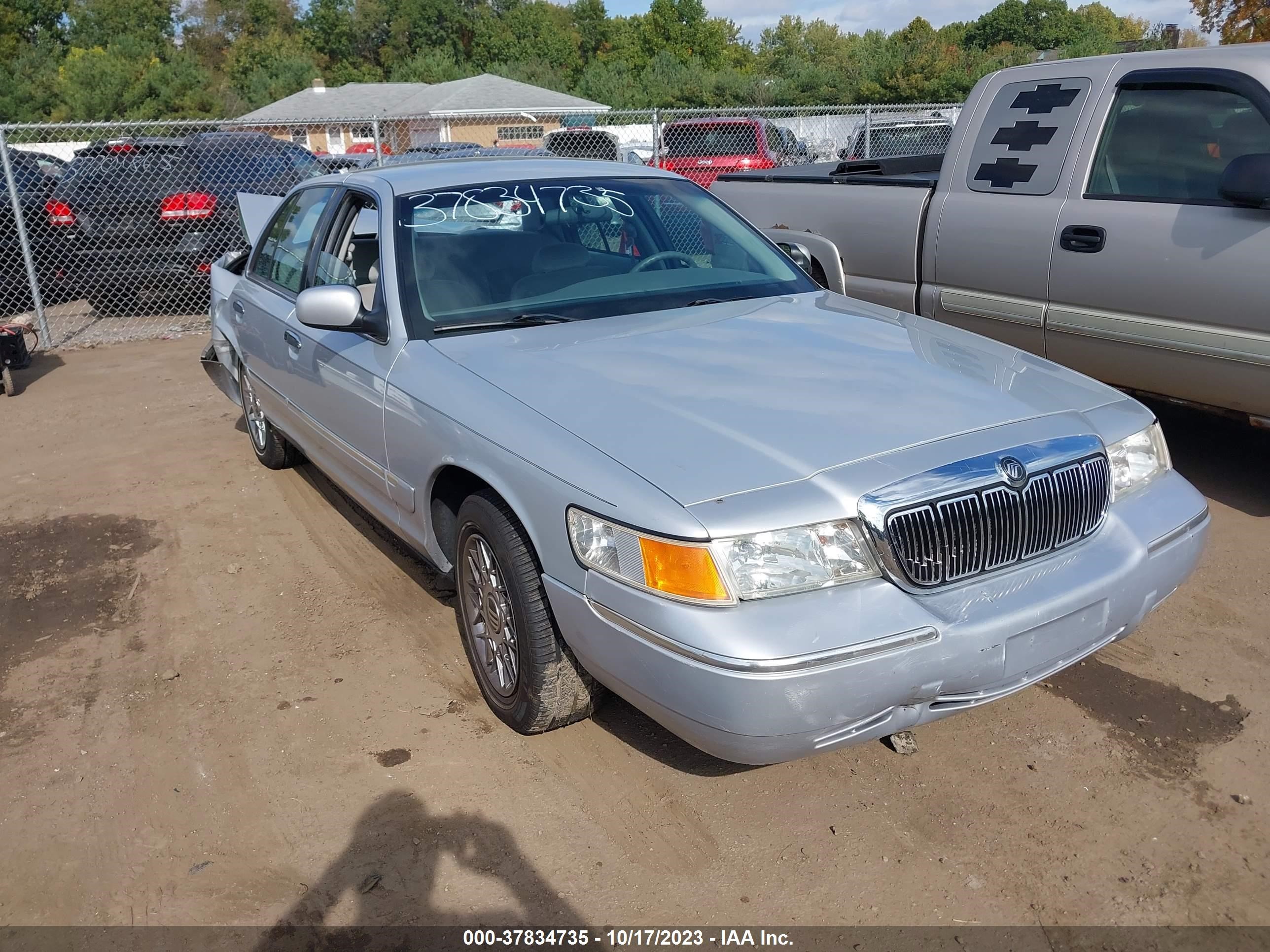 mercury grand marquis 2002 2mefm74w72x602449