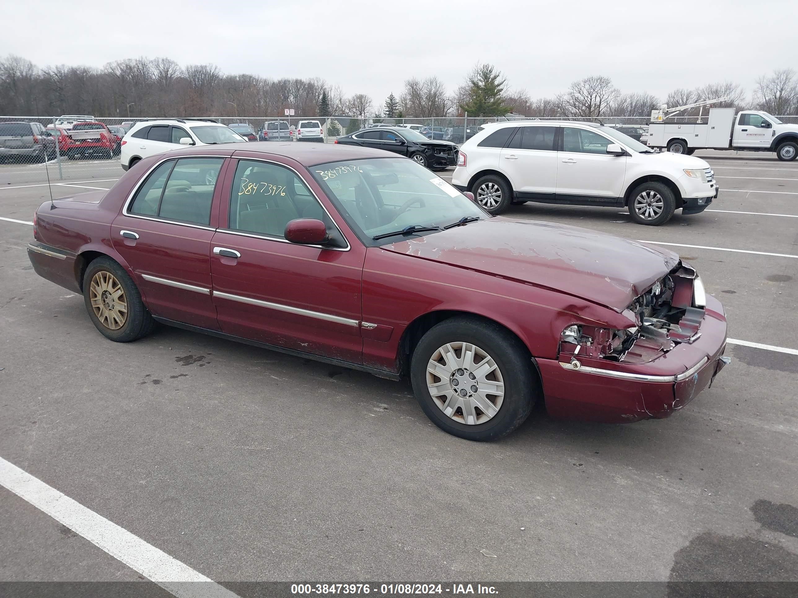 mercury grand marquis 2005 2mefm74w85x604893