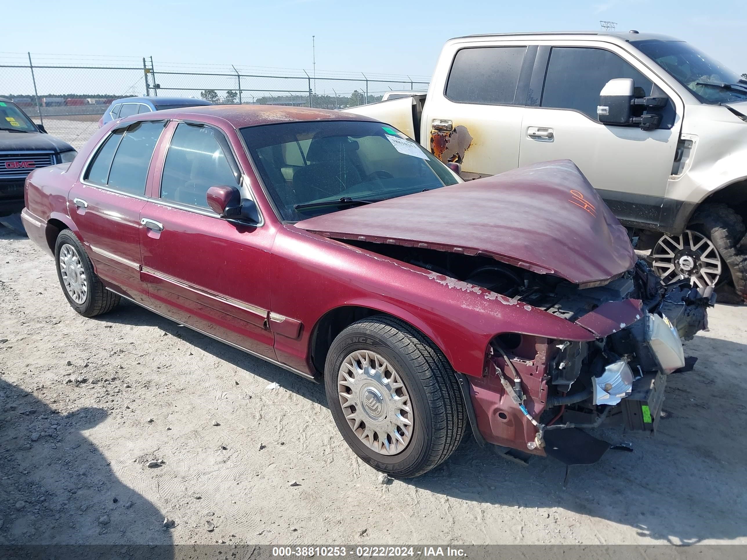 mercury grand marquis 2004 2mefm74wx4x630748