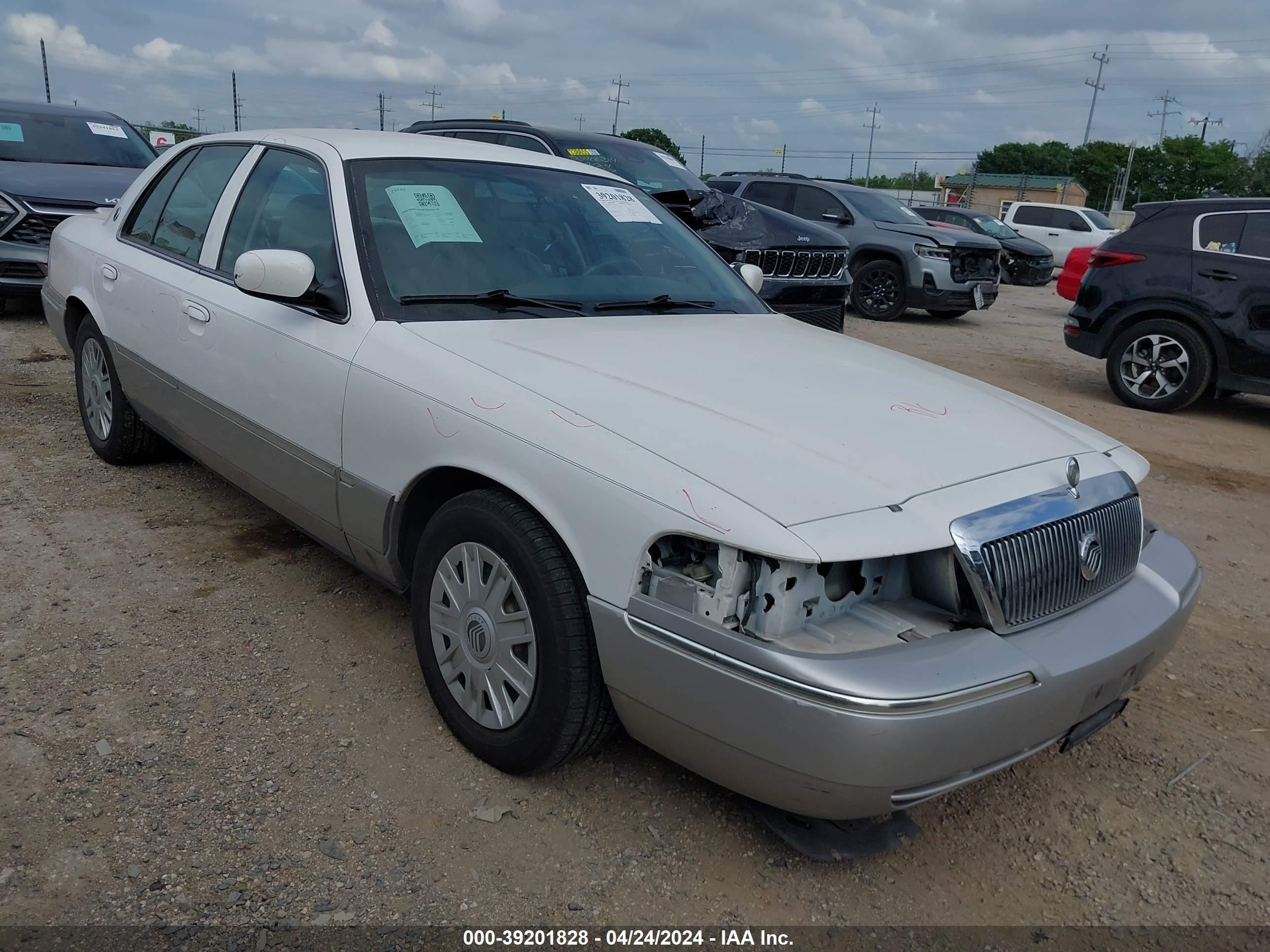 mercury grand marquis 2004 2mefm74wx4x676709