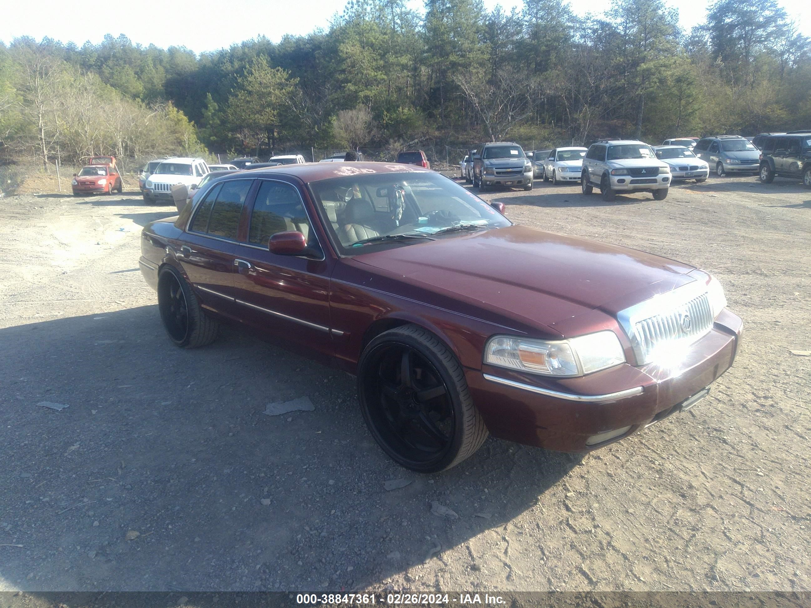 mercury grand marquis 2007 2mefm75v37x601439