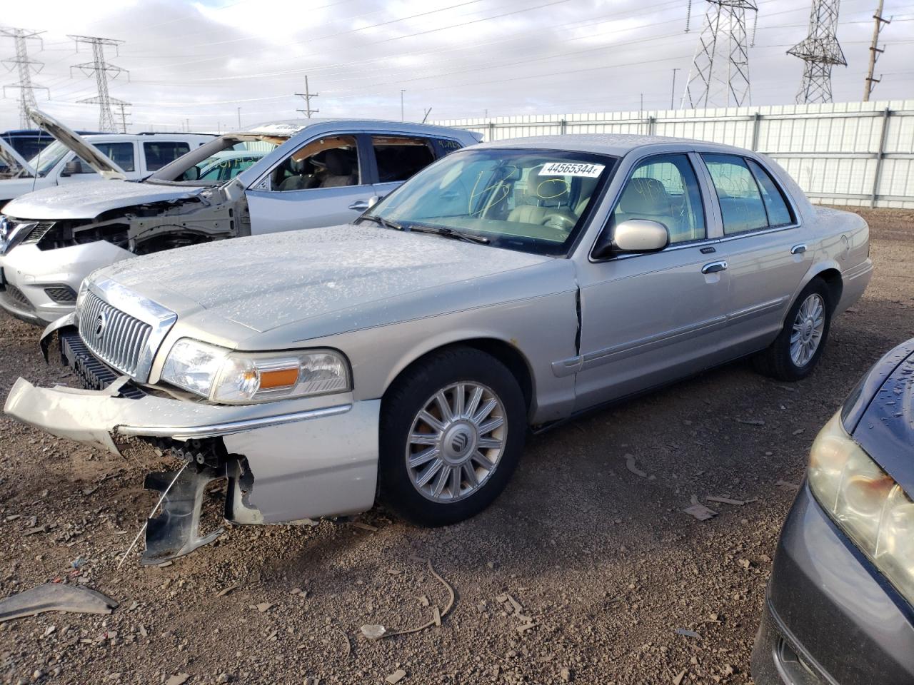 mercury grand marquis 2008 2mefm75v58x661739