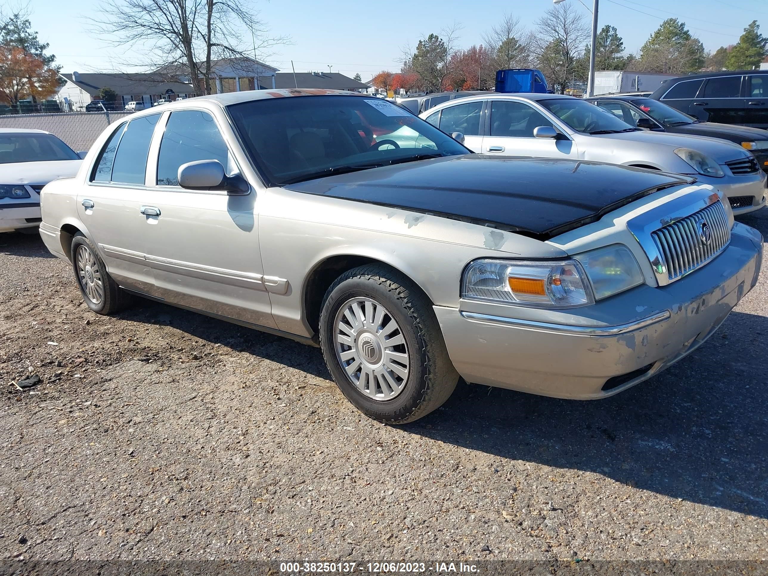 mercury grand marquis 2007 2mefm75v87x610802