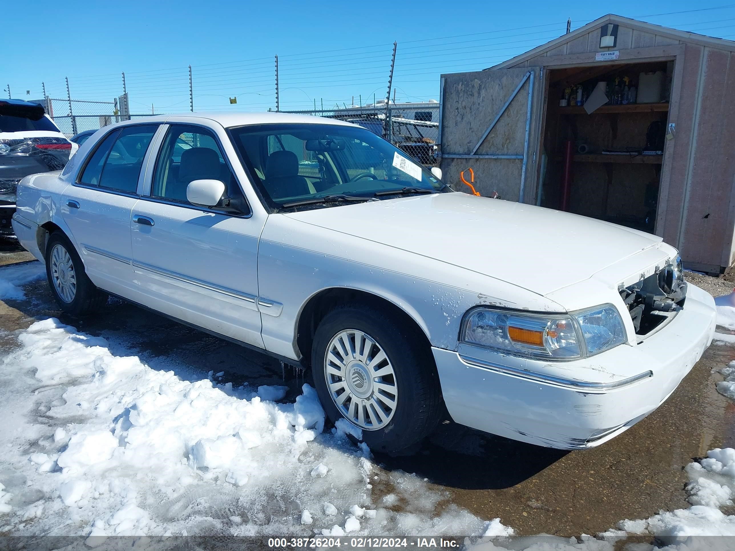 mercury grand marquis 2008 2mefm75v98x631188