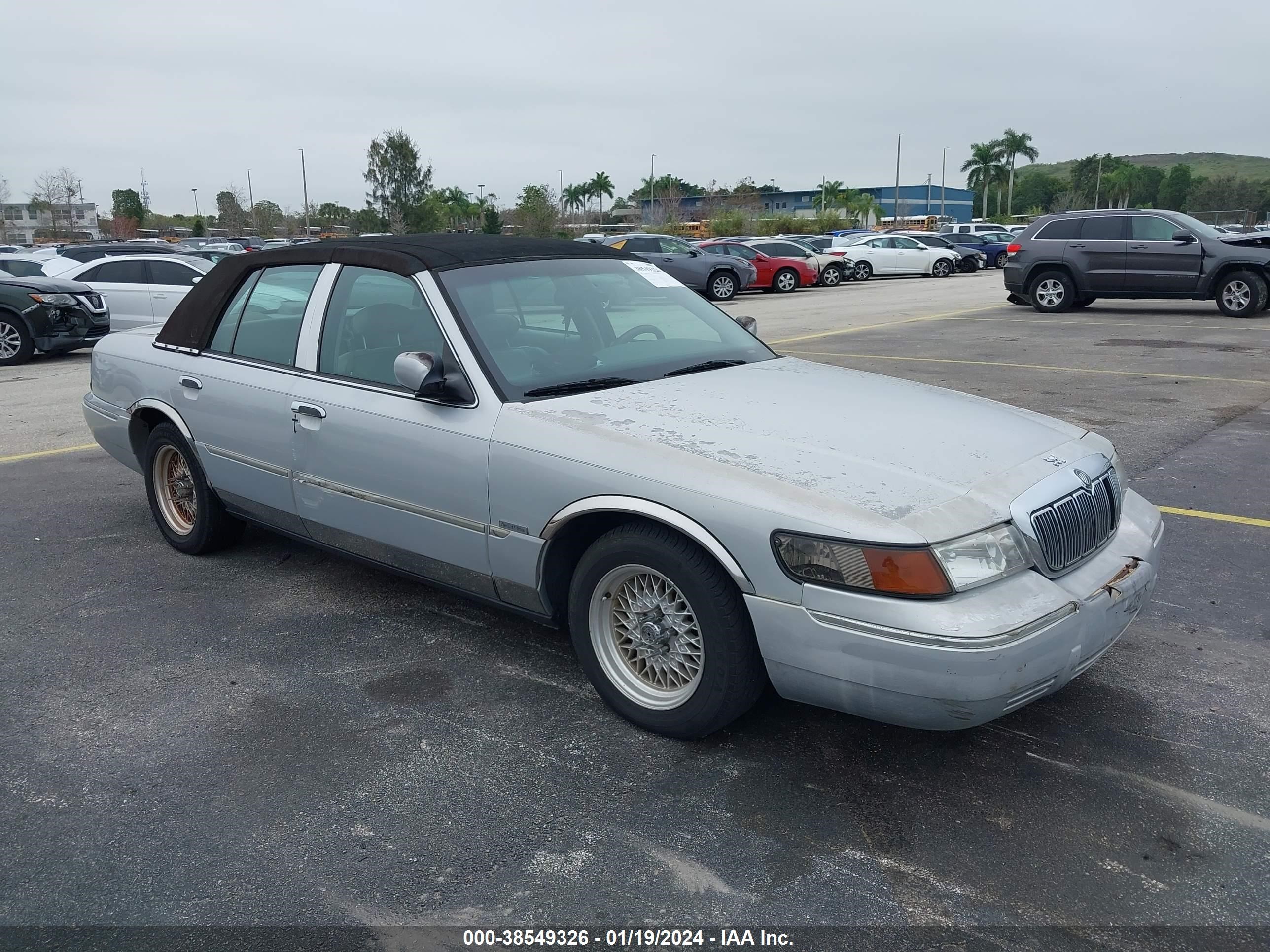 mercury grand marquis 2001 2mefm75w11x687544