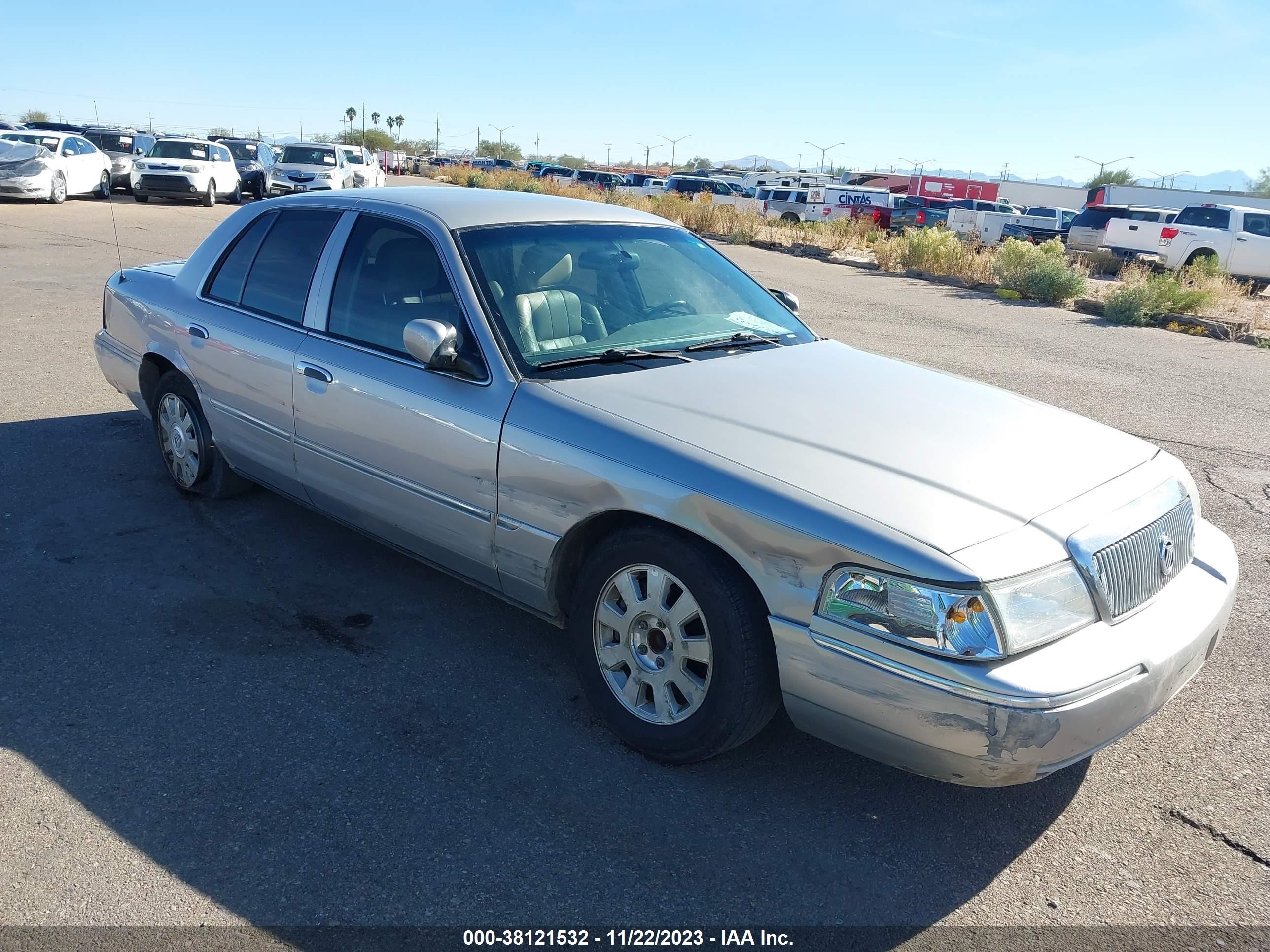 mercury grand marquis 2005 2mefm75w25x656762