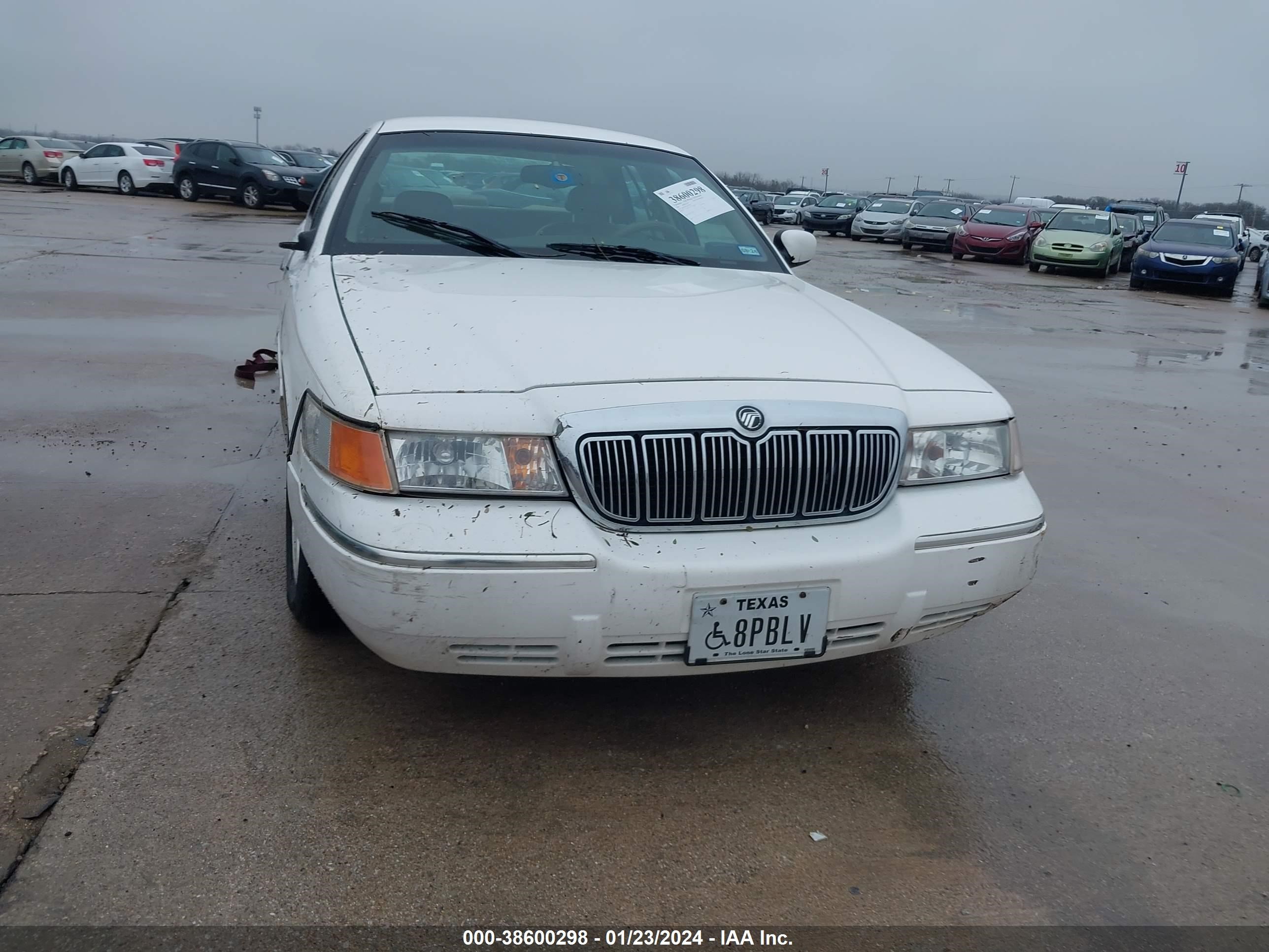 mercury grand marquis 2001 2mefm75w31x607936