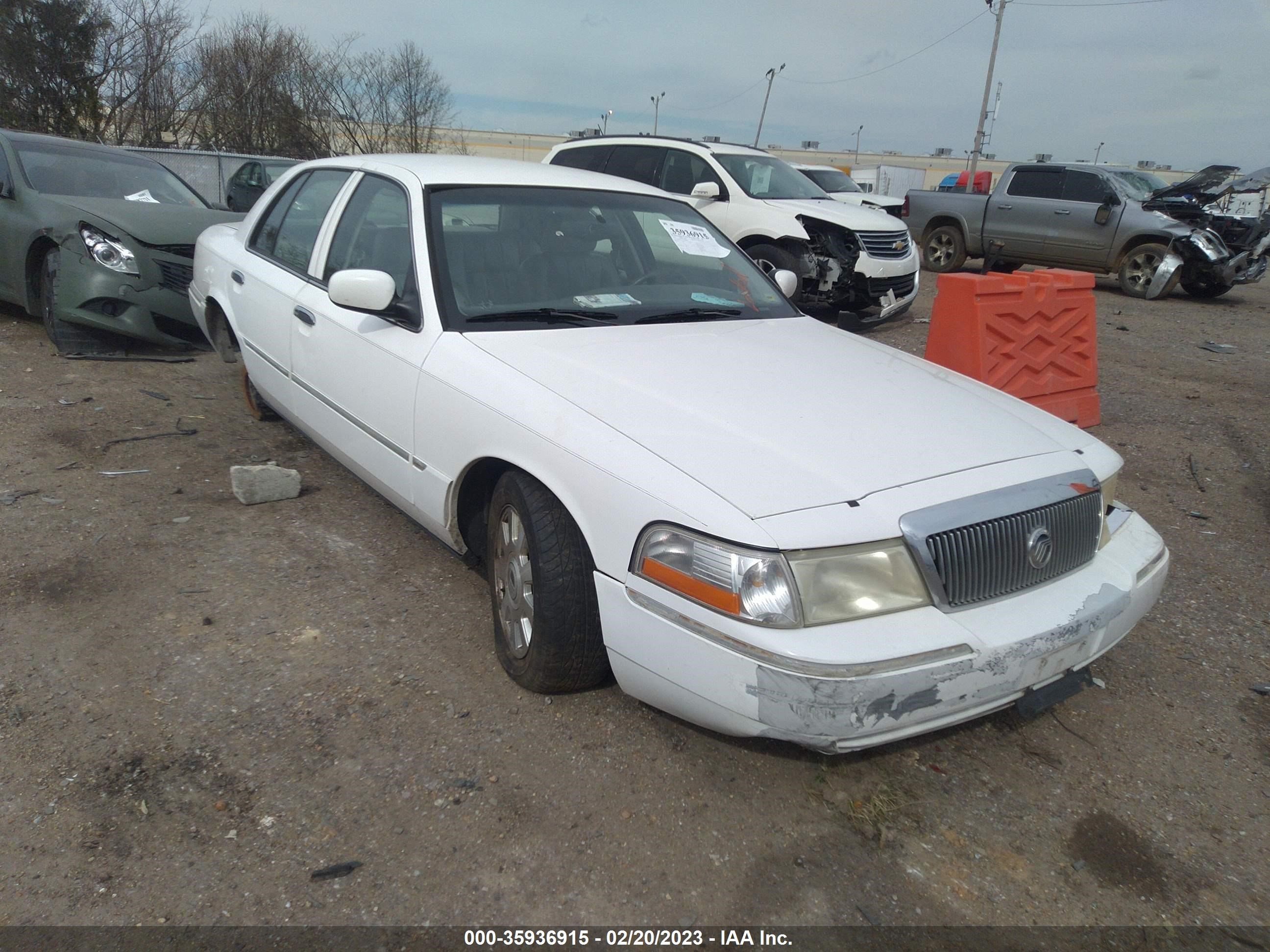 mercury grand marquis 2003 2mefm75w33x668903