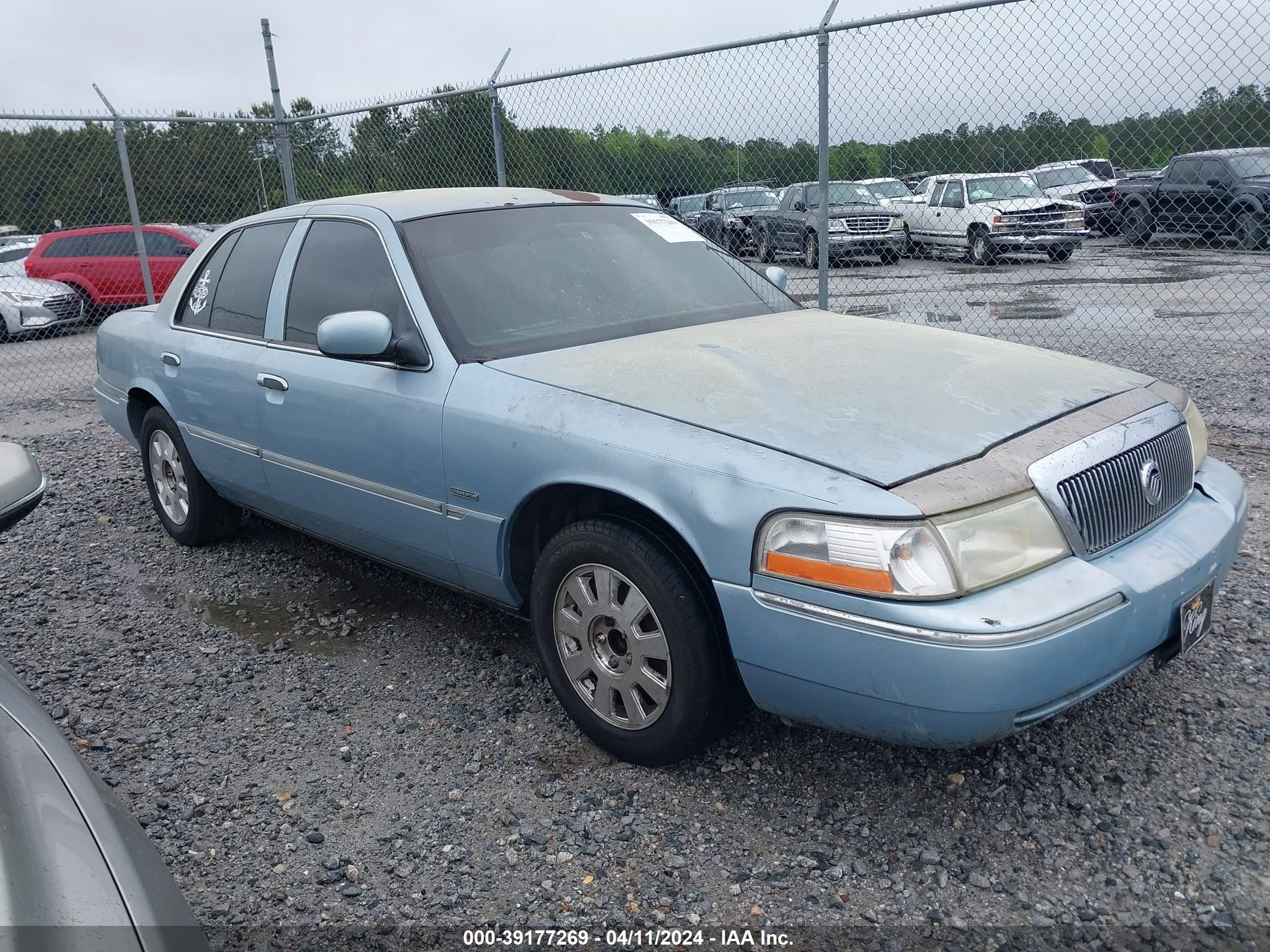 mercury grand marquis 2004 2mefm75w34x692376