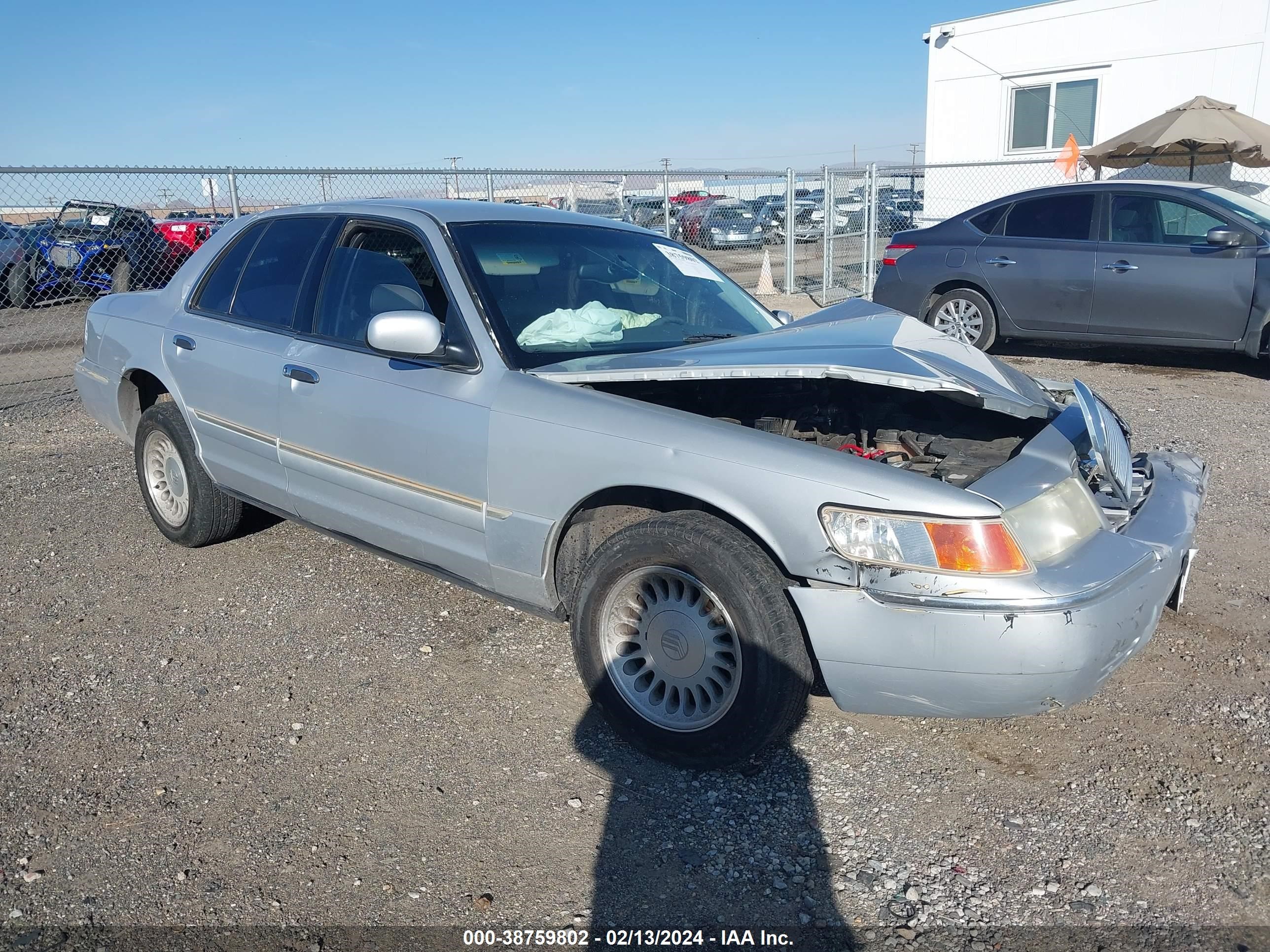 mercury grand marquis 2001 2mefm75w41x670477