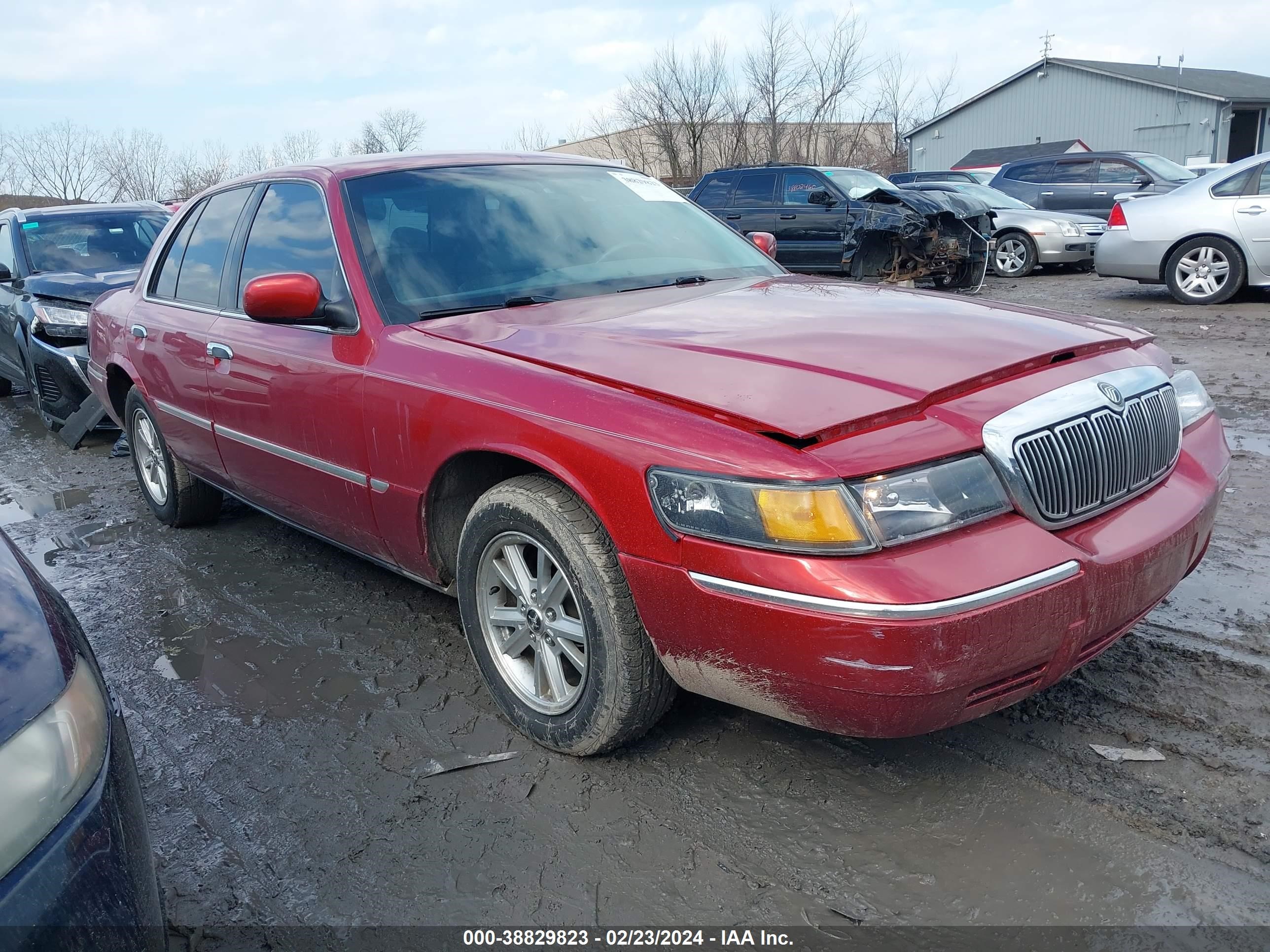 mercury grand marquis 2001 2mefm75w51x682234