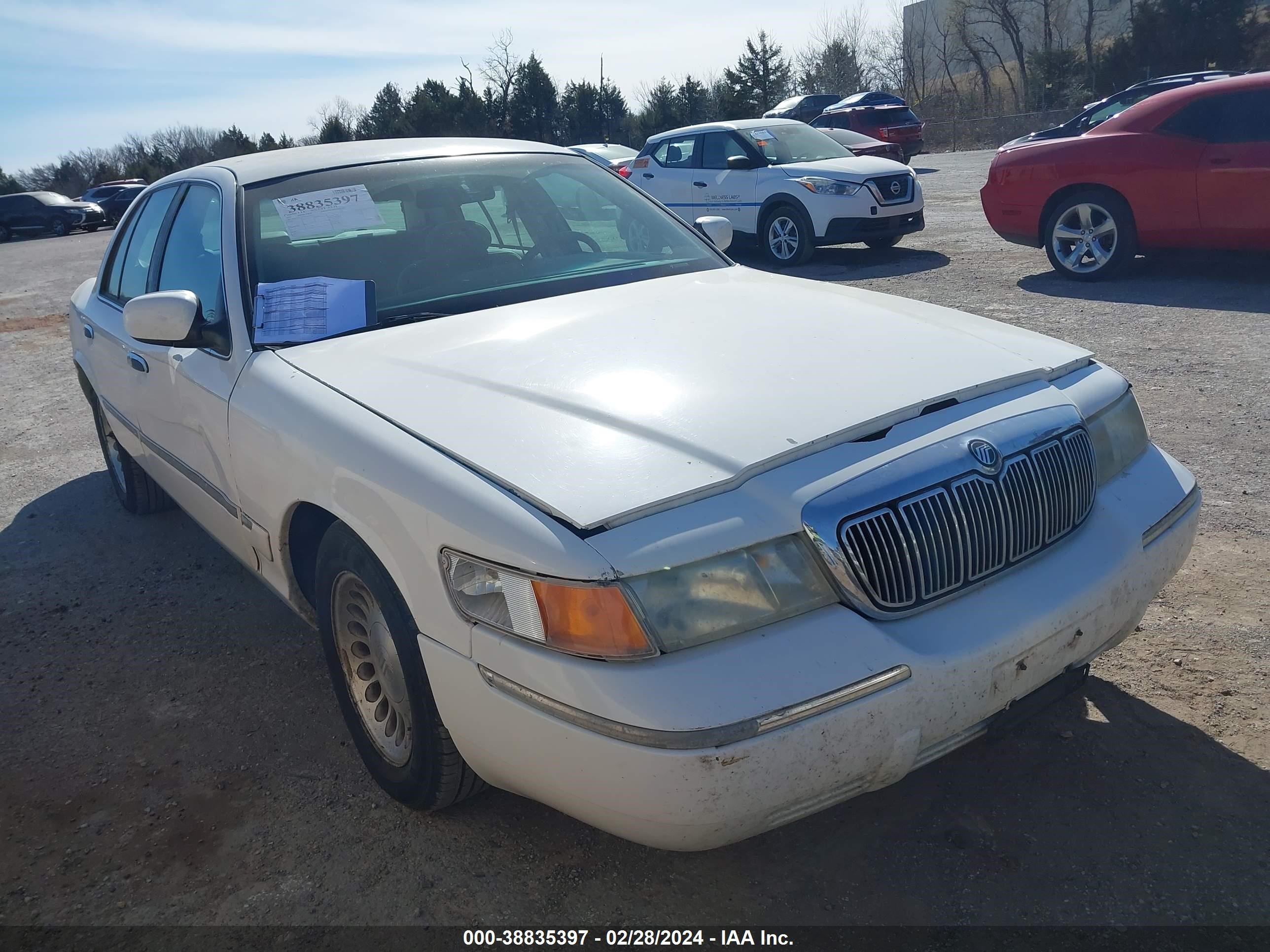 mercury grand marquis 2000 2mefm75w6yx670913