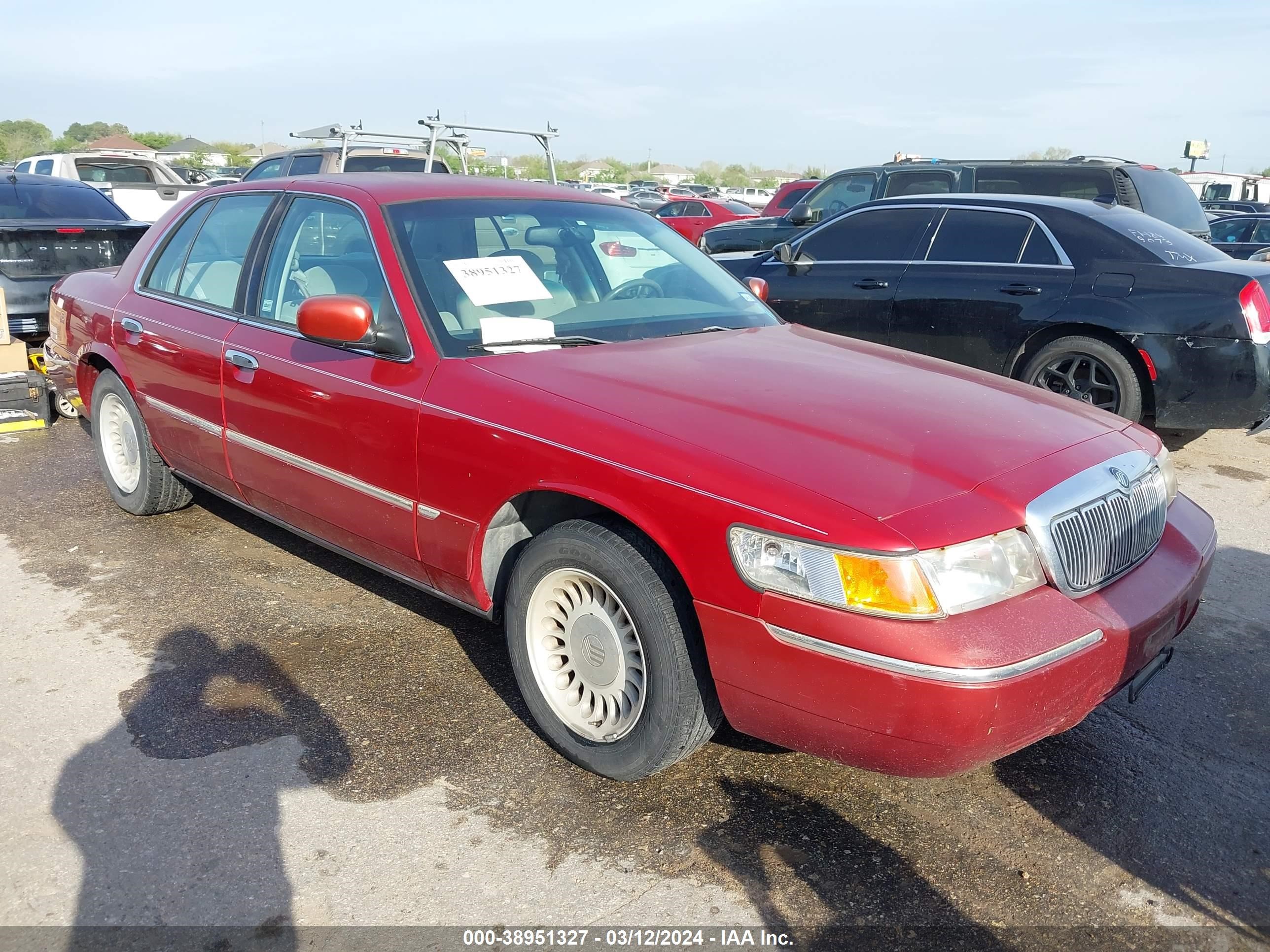 mercury grand marquis 2001 2mefm75w71x644598