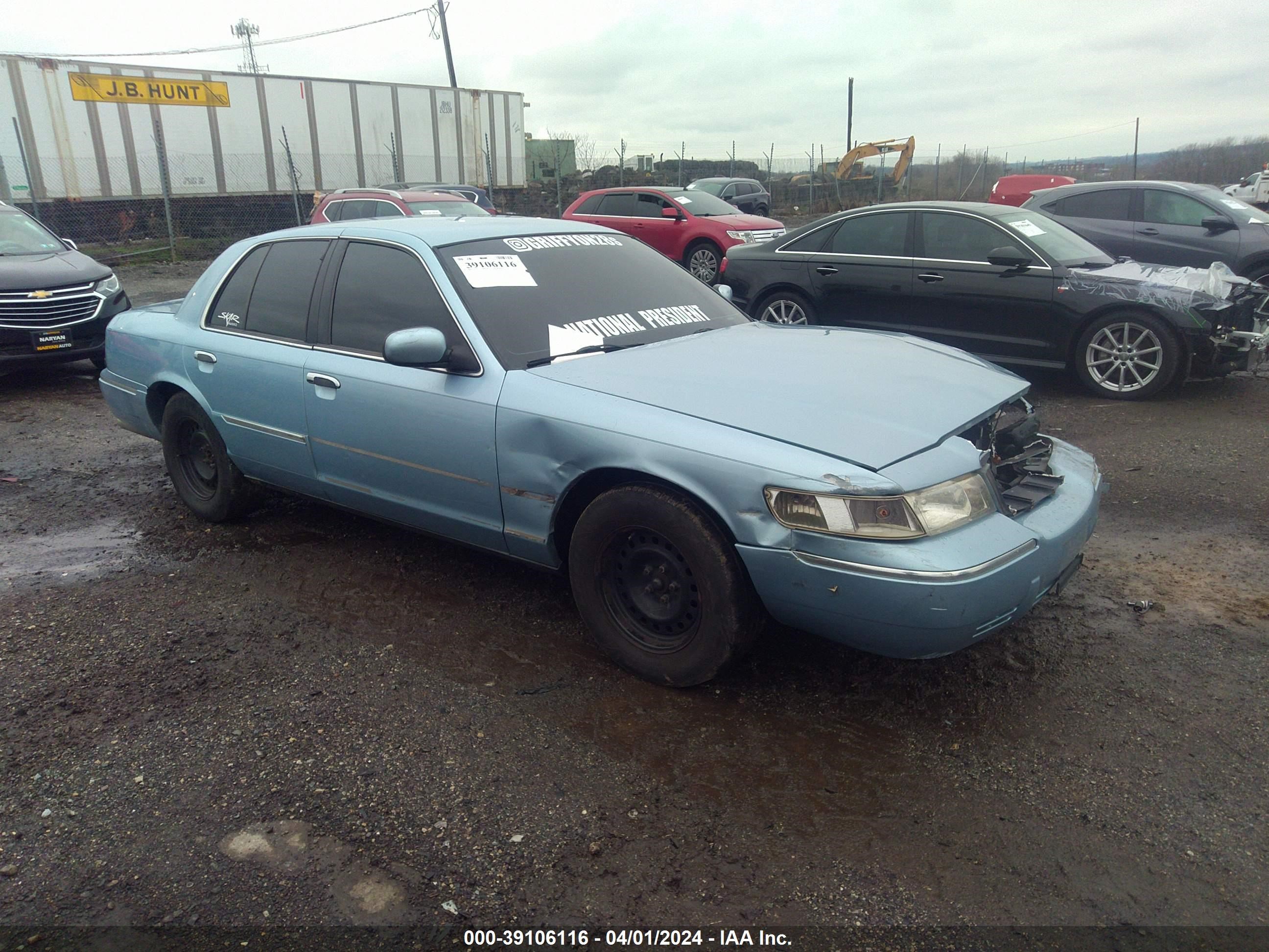 mercury grand marquis 2000 2mefm75w9yx717562