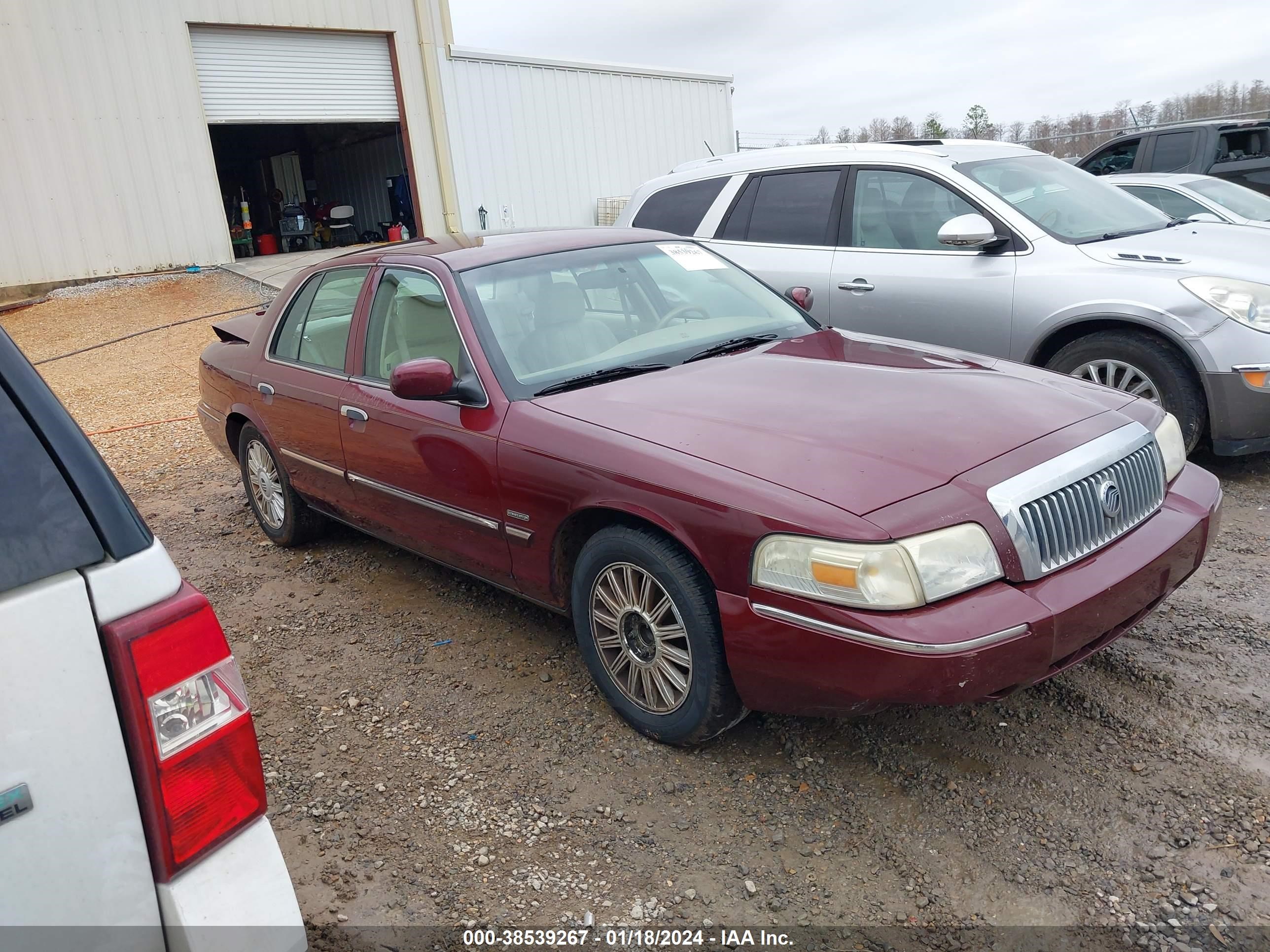 mercury grand marquis 2009 2mehm75v59x605391