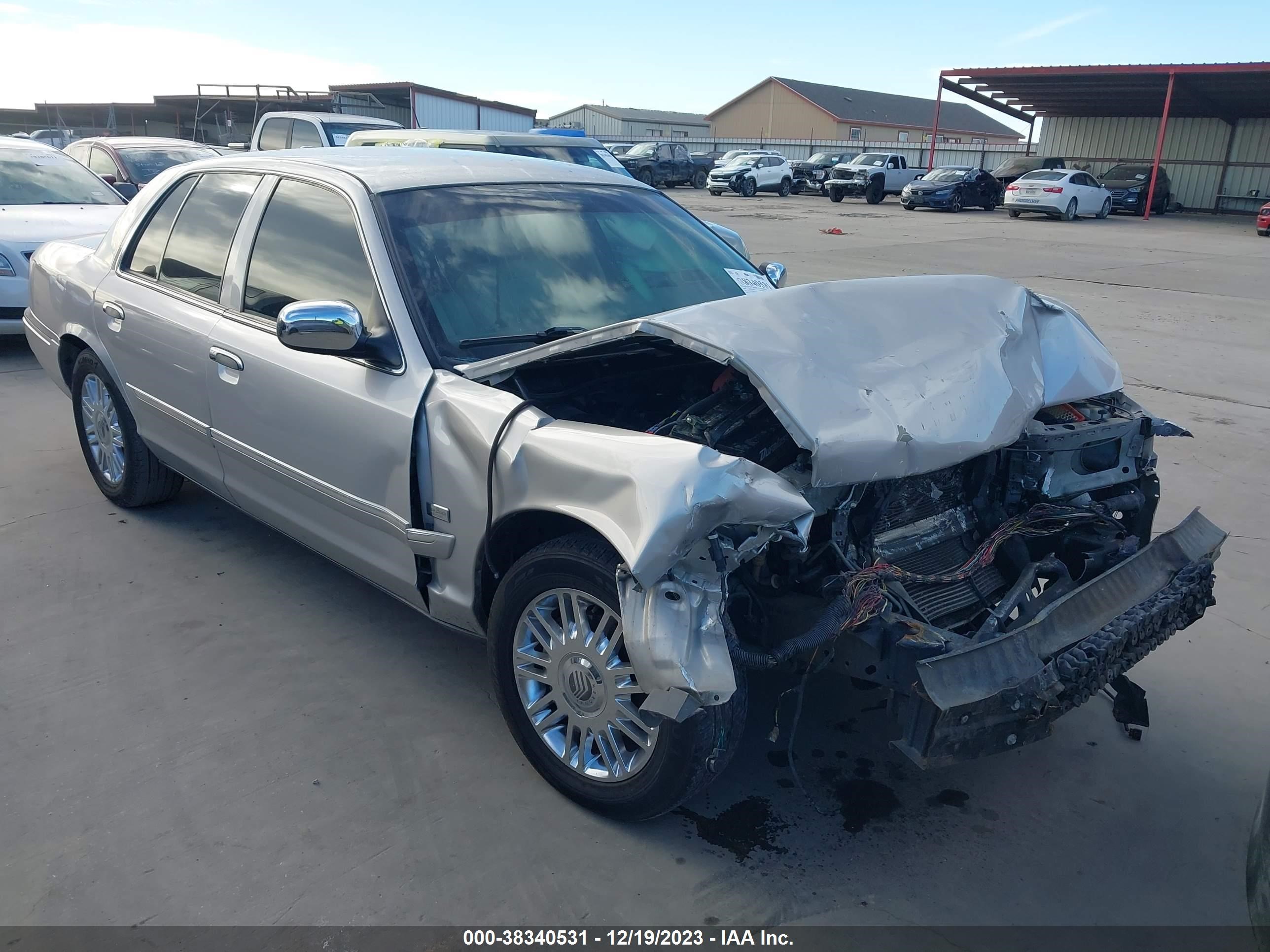 mercury grand marquis 2008 2mehm75v68x632579