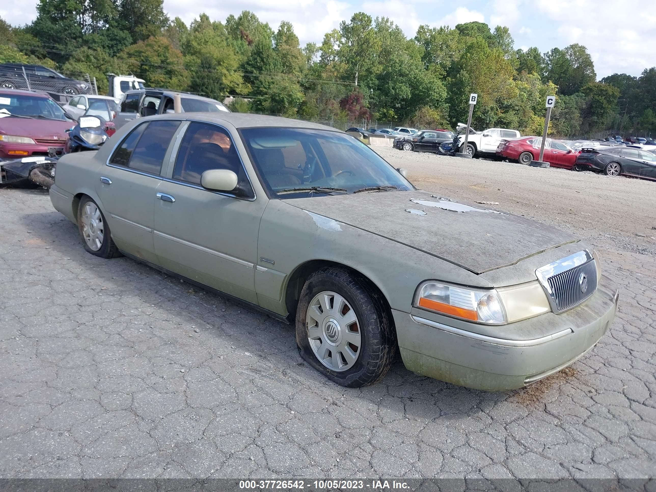 mercury grand marquis 2003 2mehm75w03x683299