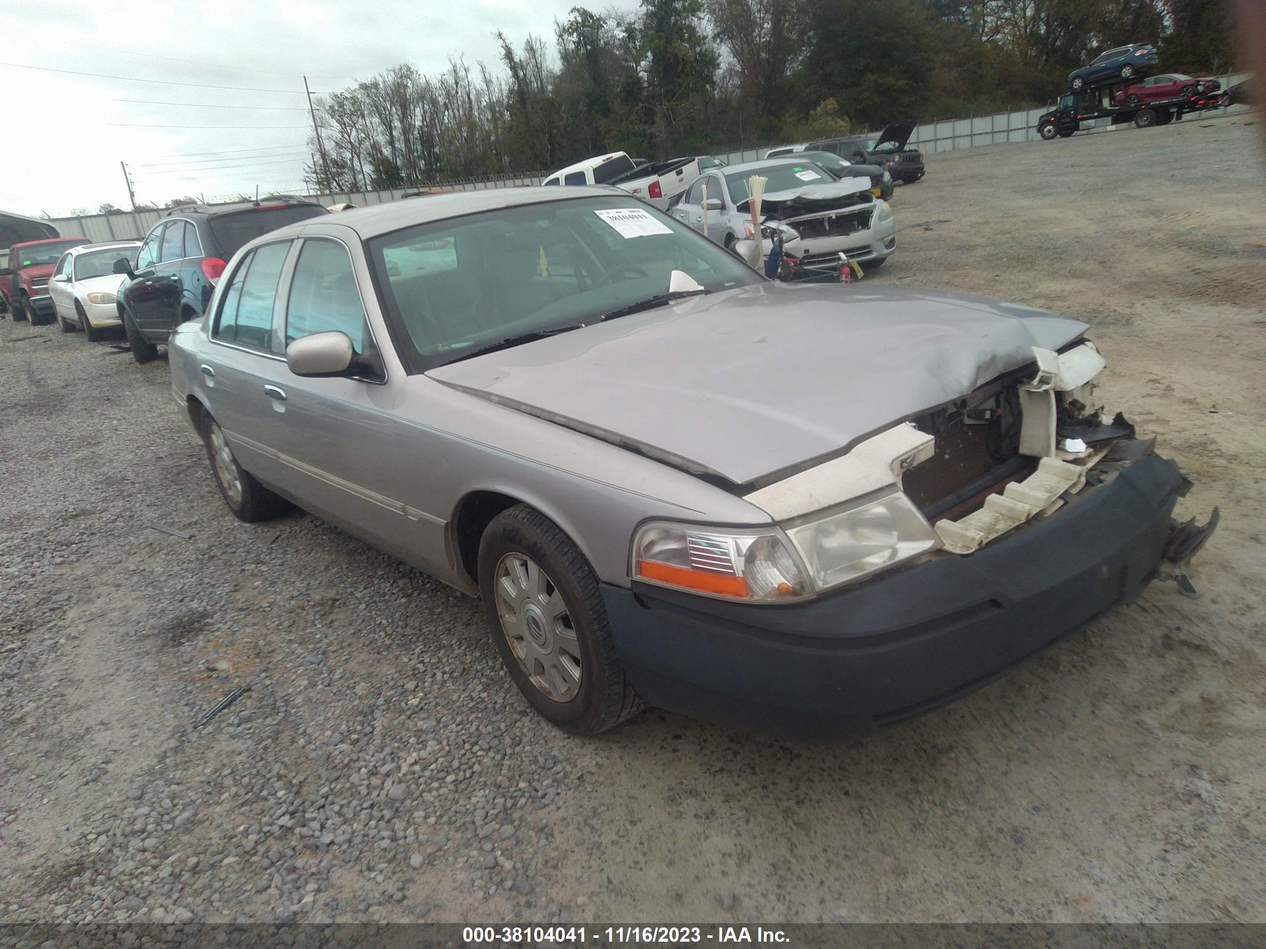 mercury grand marquis 2005 2mehm75w25x630042