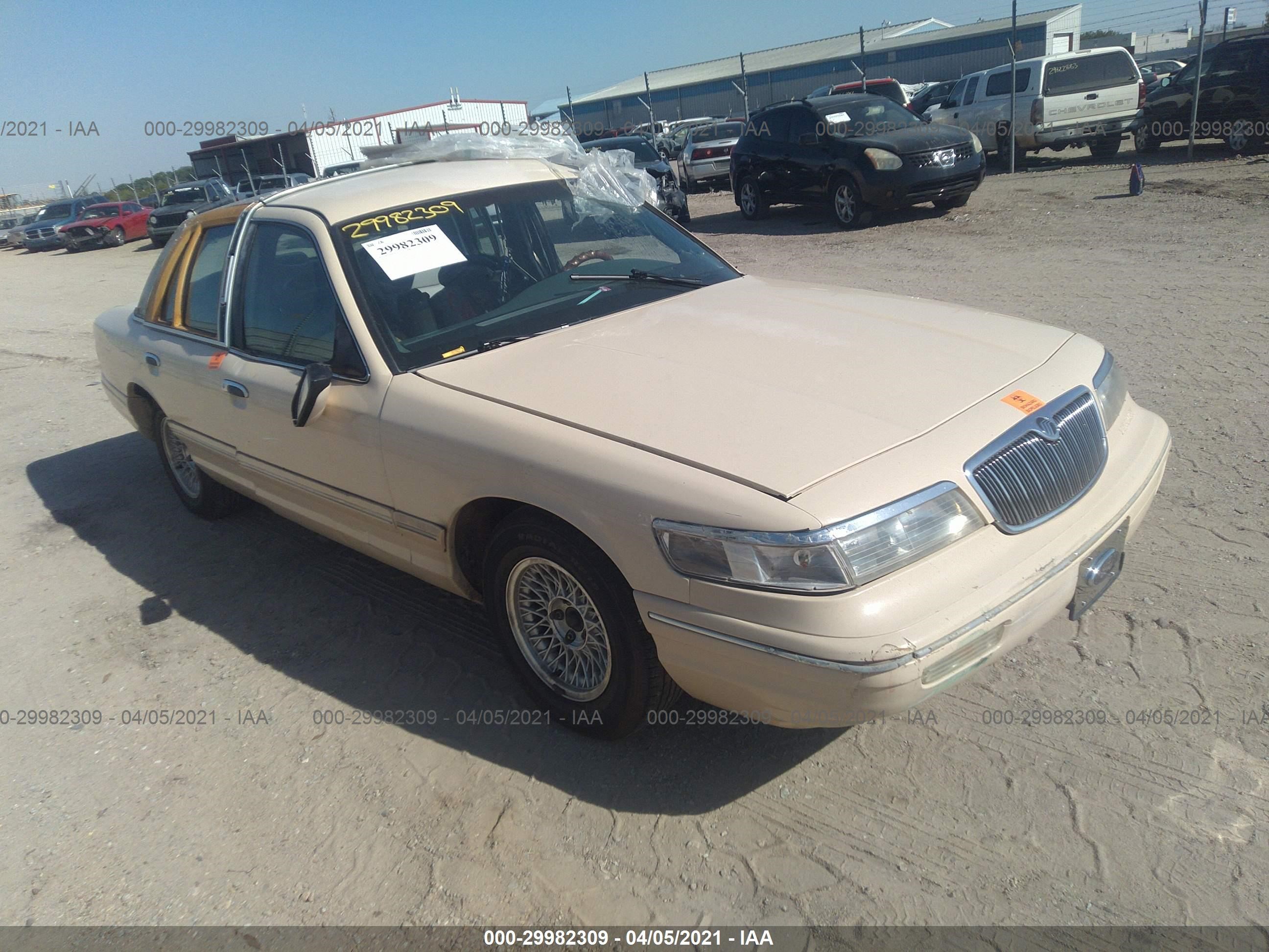 mercury grand marquis 1996 2melm7565tx606860