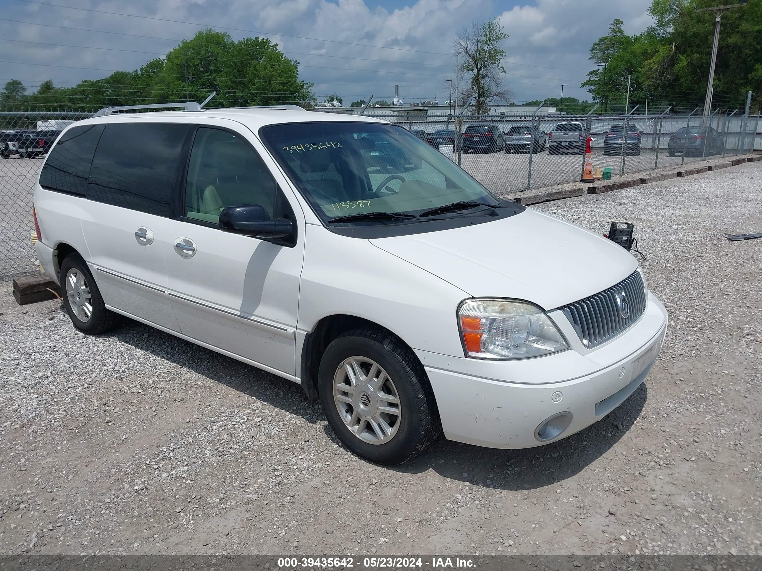 mercury monterey 2007 2mrda22267bj00246