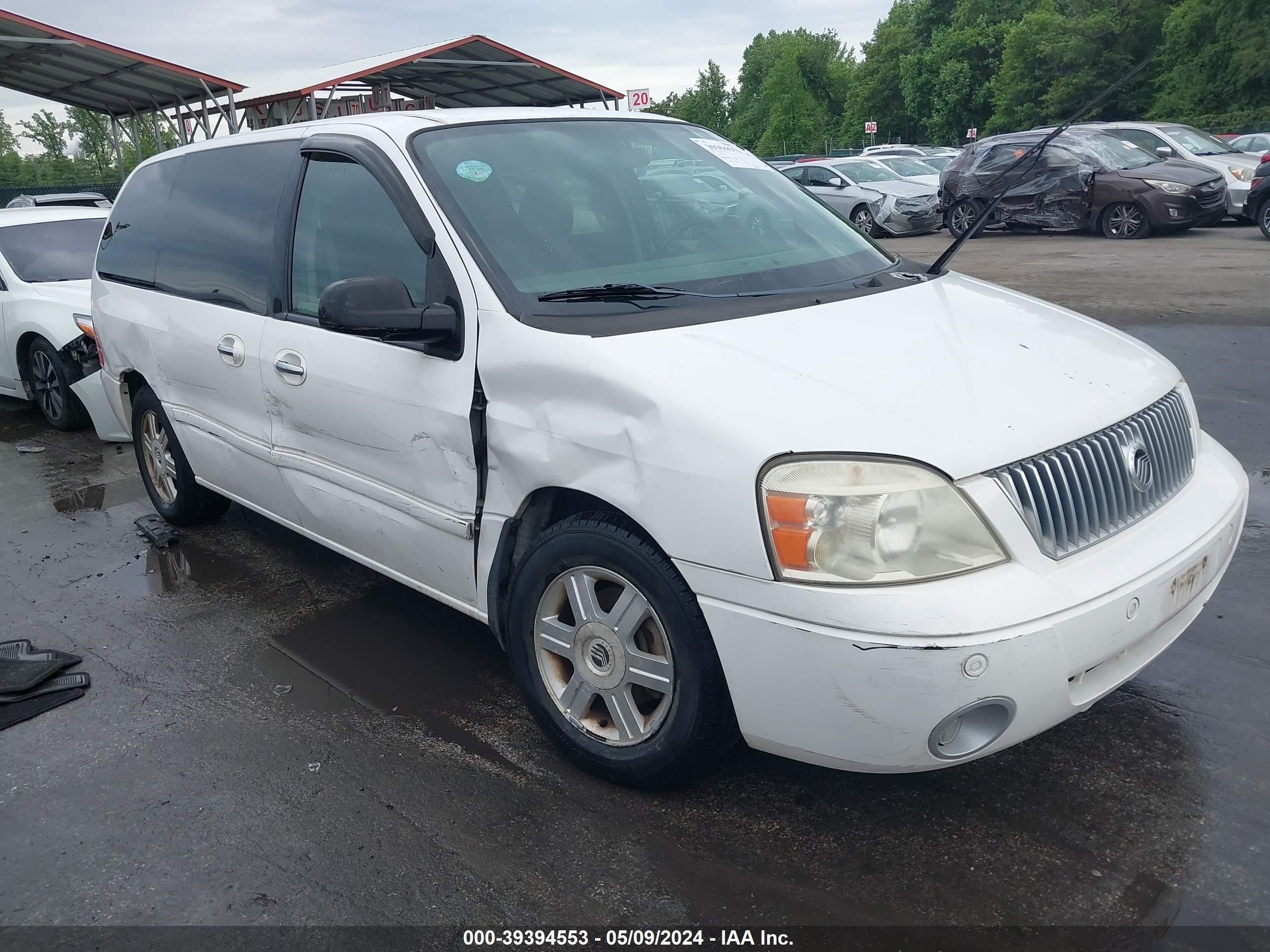 mercury monterey 2005 2mrza21295bj06644