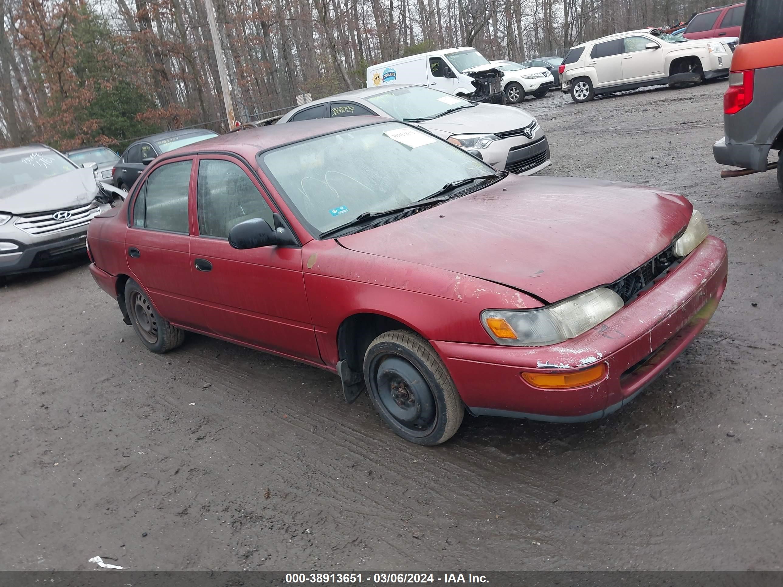 toyota corolla 1997 2t1ba02e9vc223682