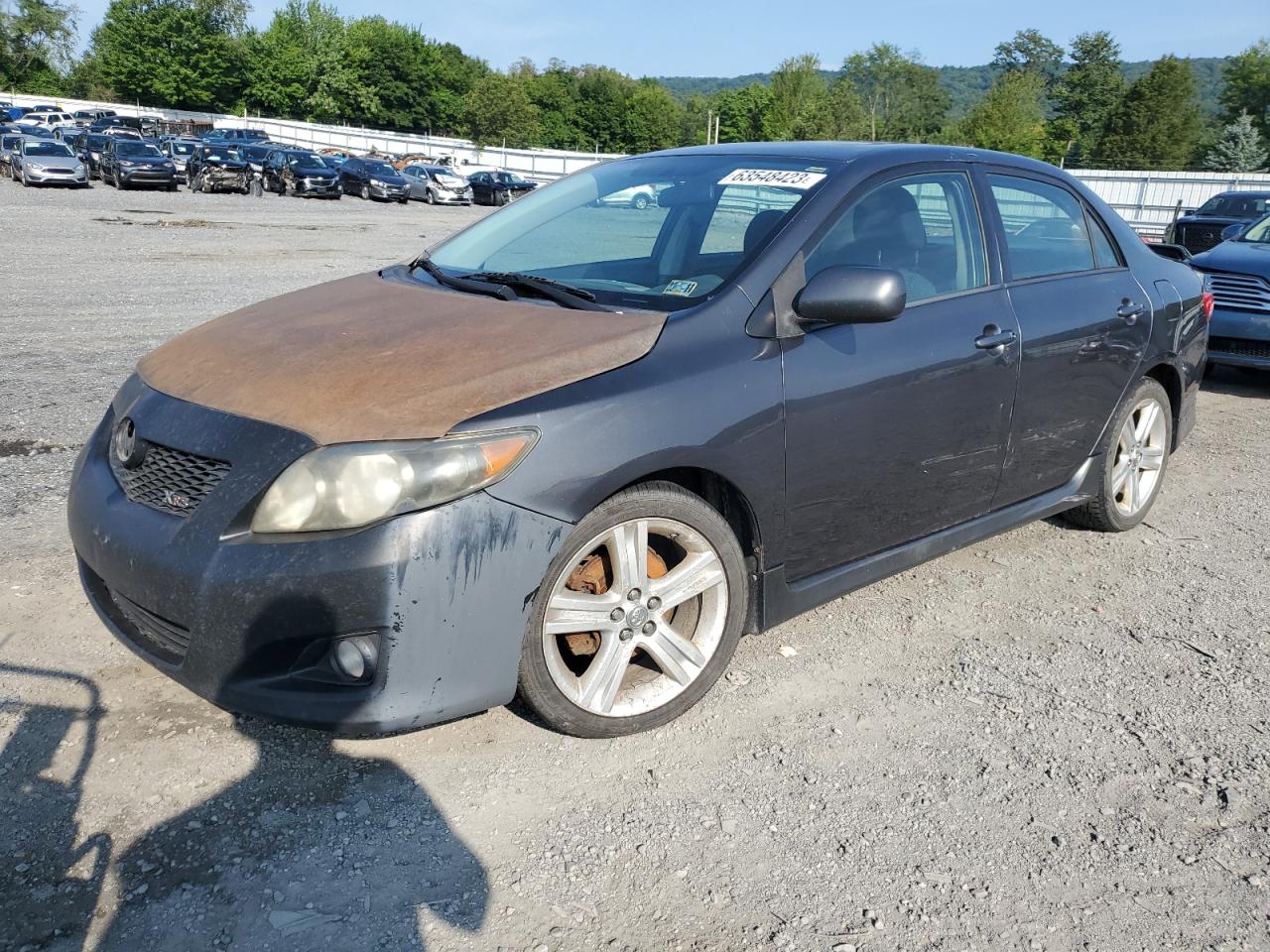 toyota corolla 2009 2t1be40ex9c017503