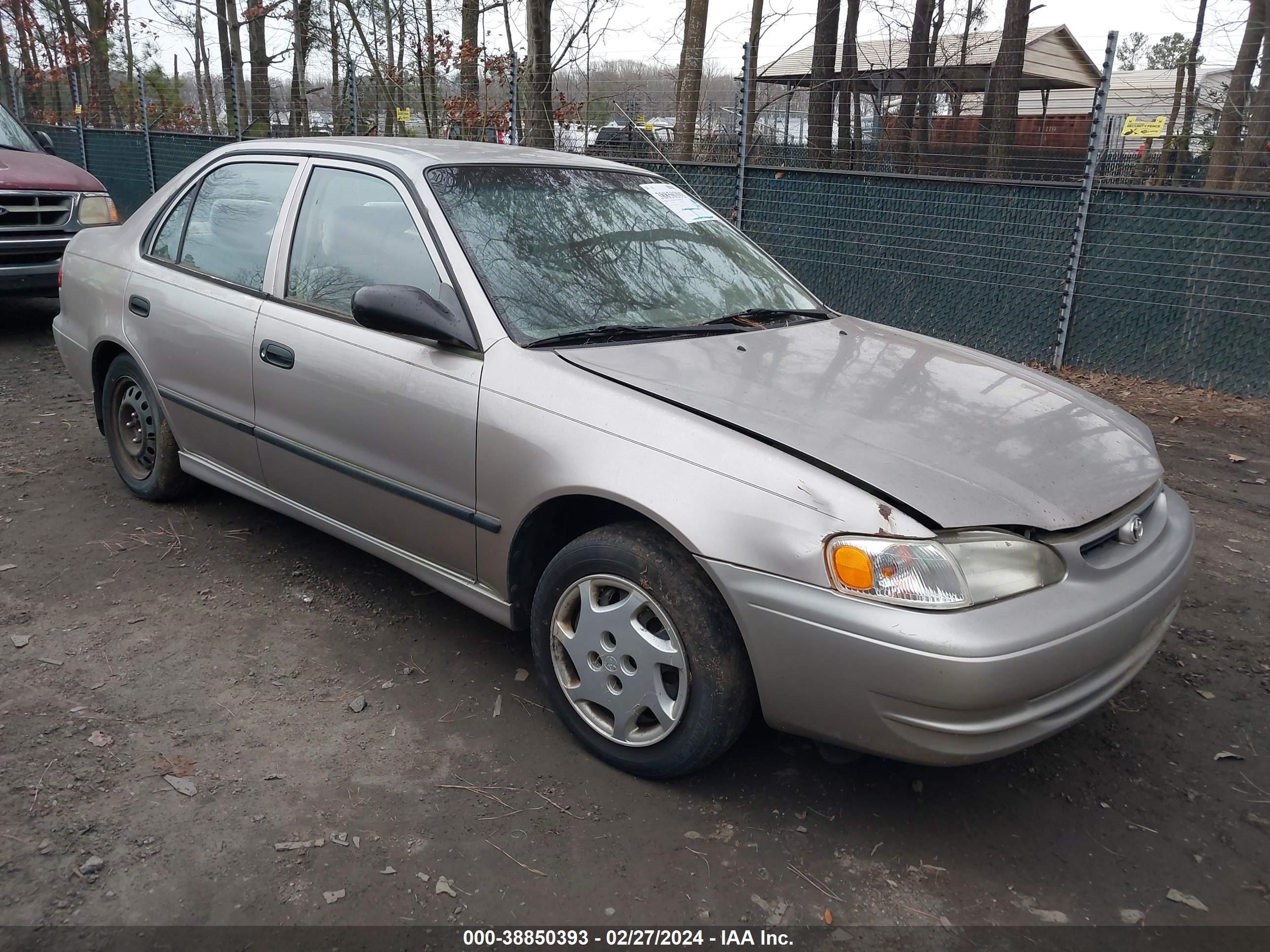 toyota corolla 1999 2t1br12e4xc108666