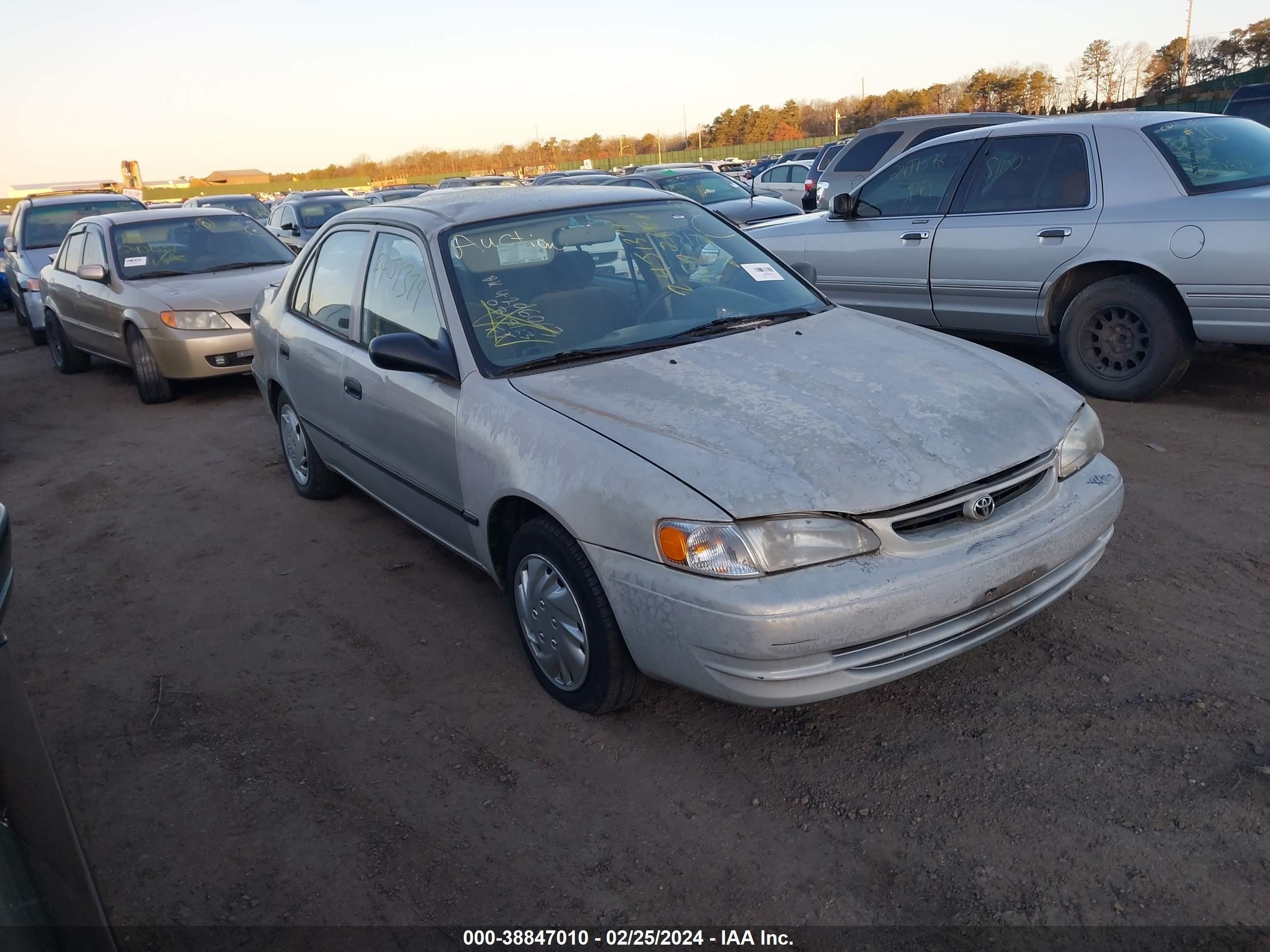 toyota corolla 1999 2t1br12e4xc180743