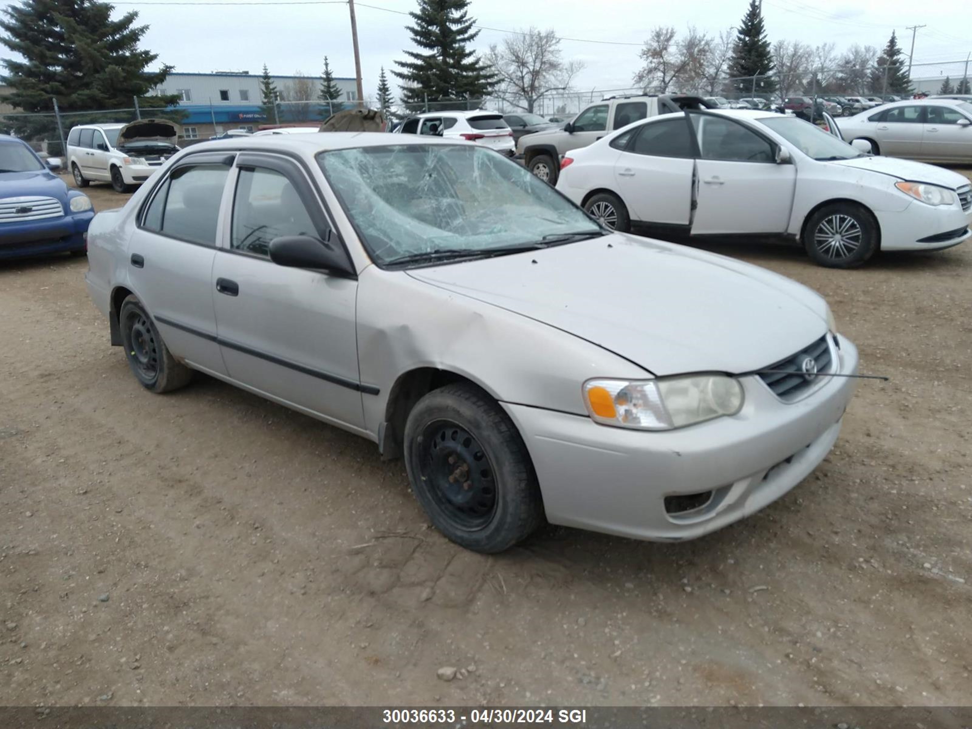 toyota corolla 2002 2t1br12e52c858201