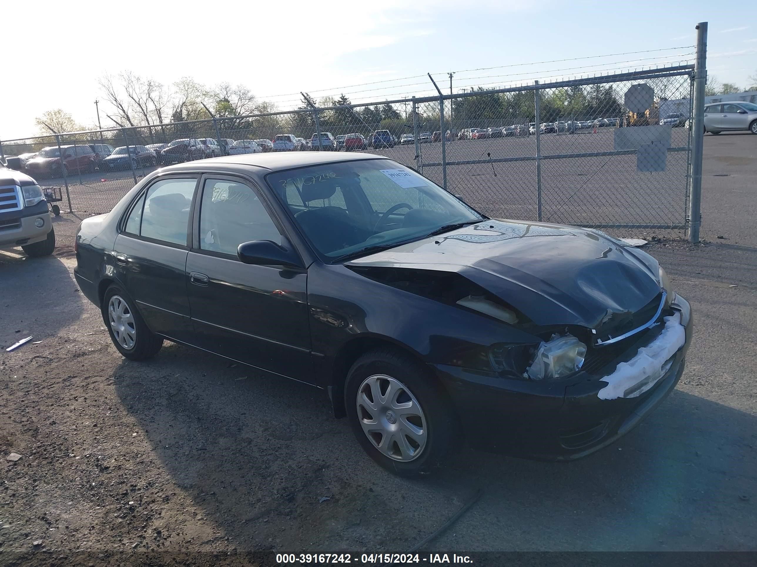 toyota corolla 2002 2t1br12e62c538899