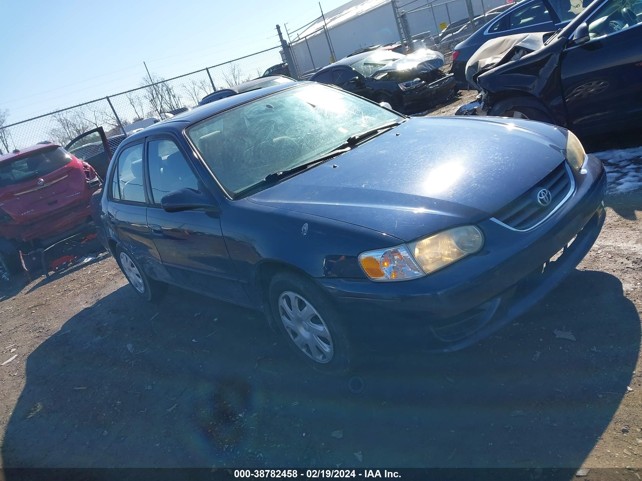 toyota corolla 2002 2t1br12e72c577761