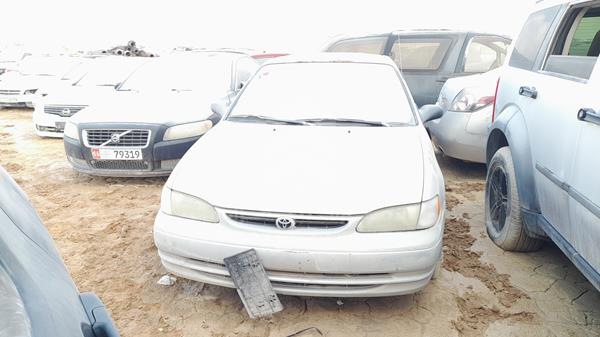 toyota corolla 2000 2t1br12e8yc786984