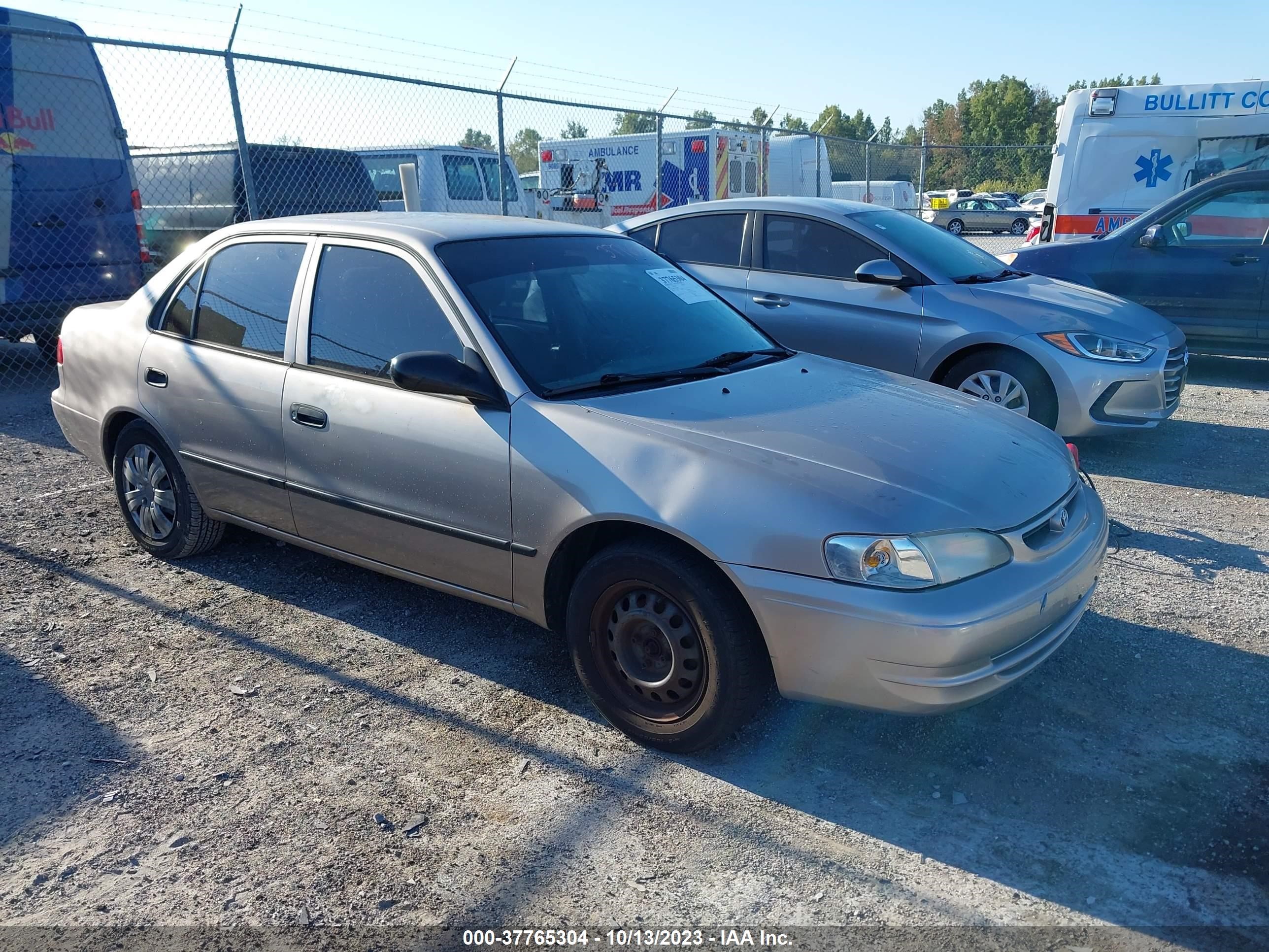 toyota corolla 2000 2t1br12e9yc274442