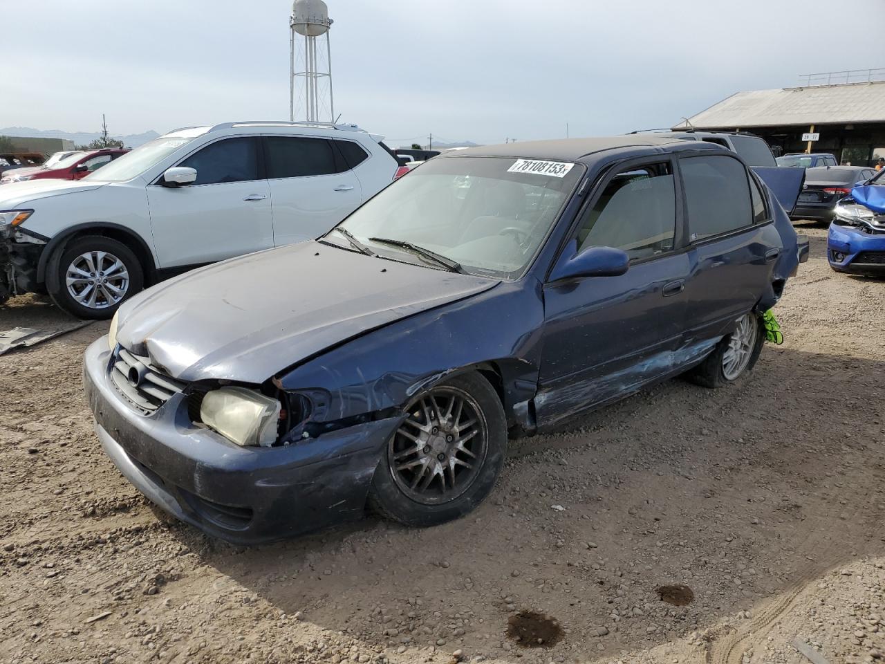 toyota corolla 2002 2t1br12ex2c547427