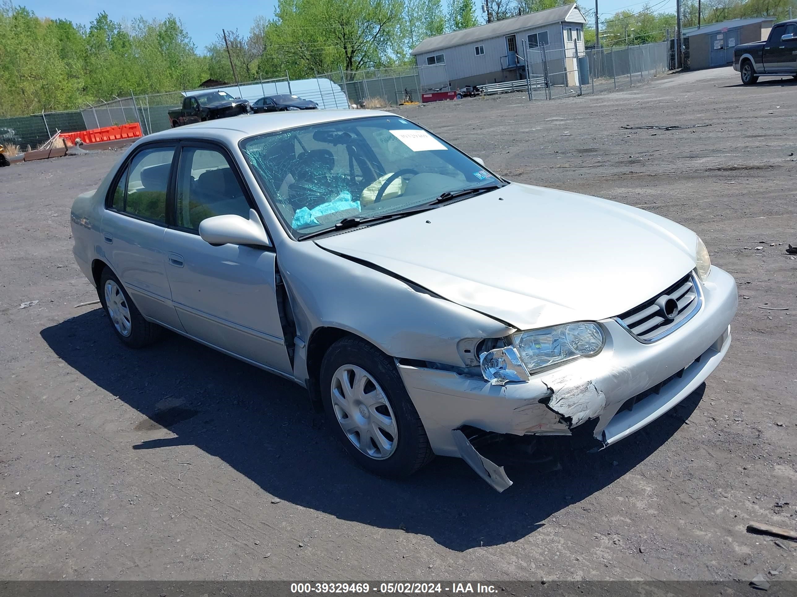 toyota corolla 2002 2t1br18e82c578246