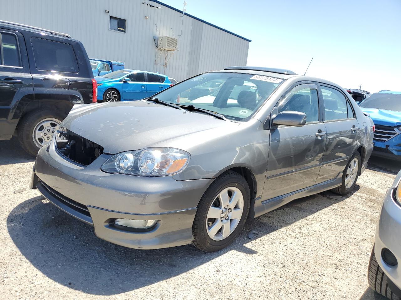 toyota corolla 2005 2t1br30e05c465273