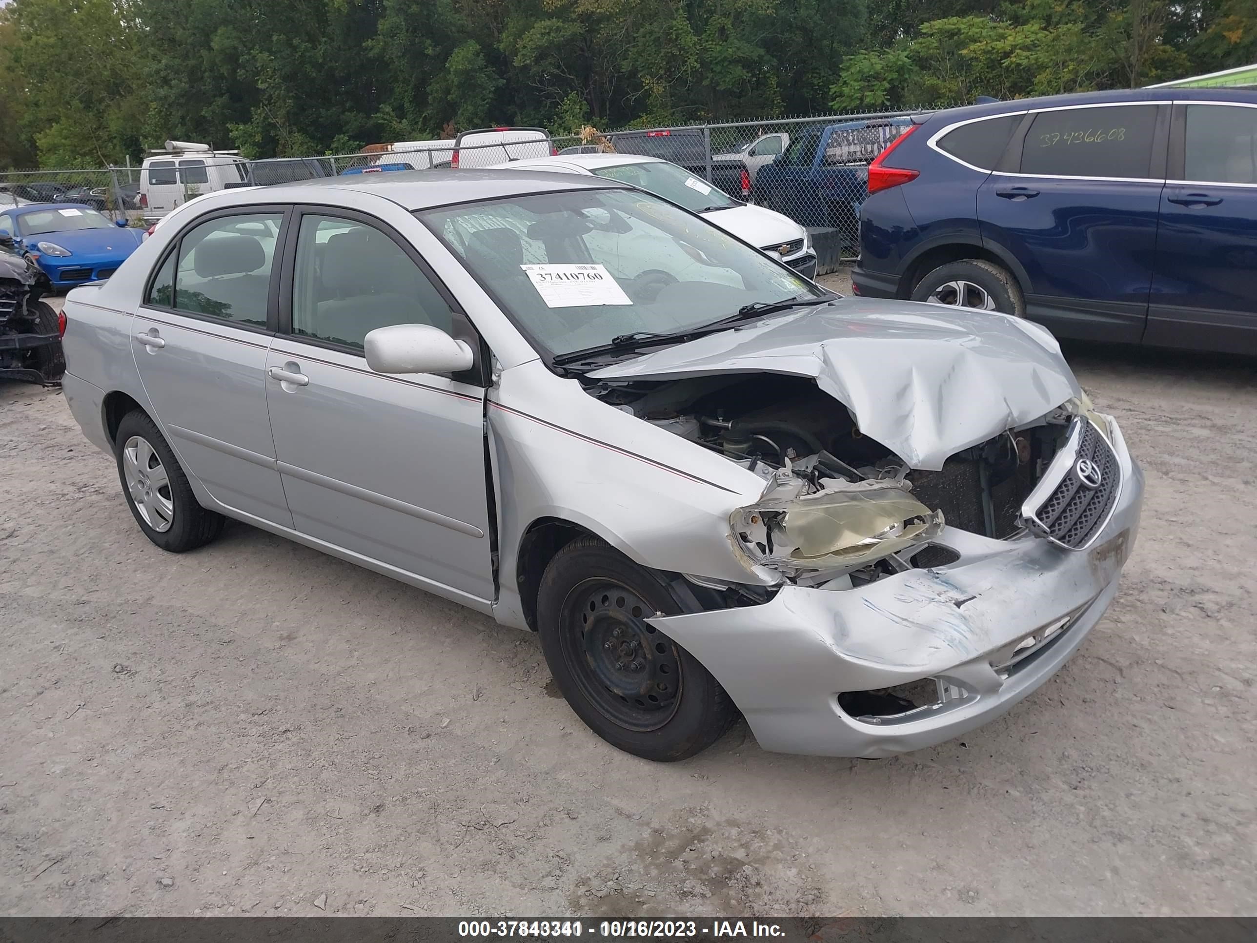 toyota corolla 2005 2t1br30e45c552139