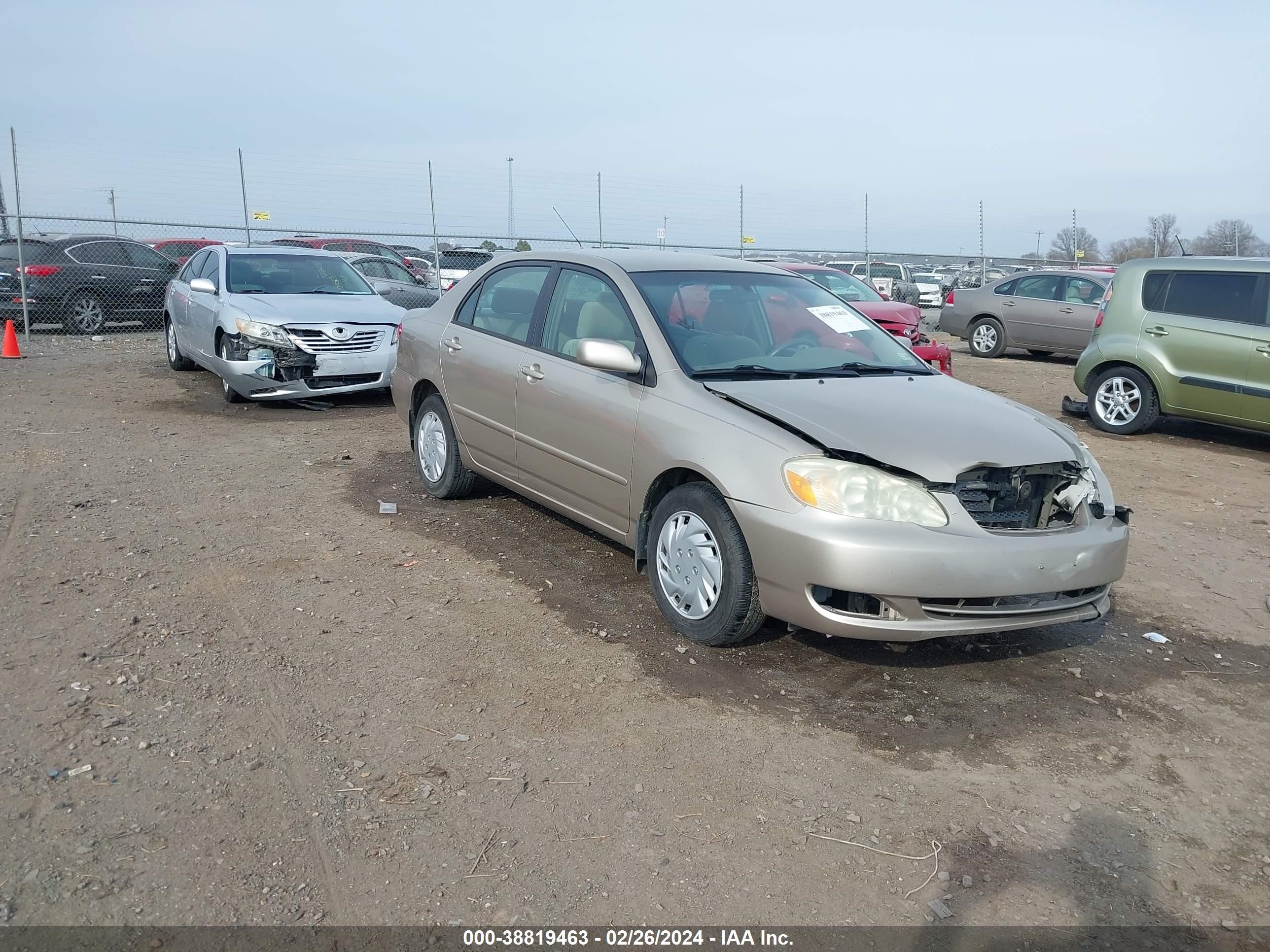 toyota corolla 2005 2t1br30ex5c428327