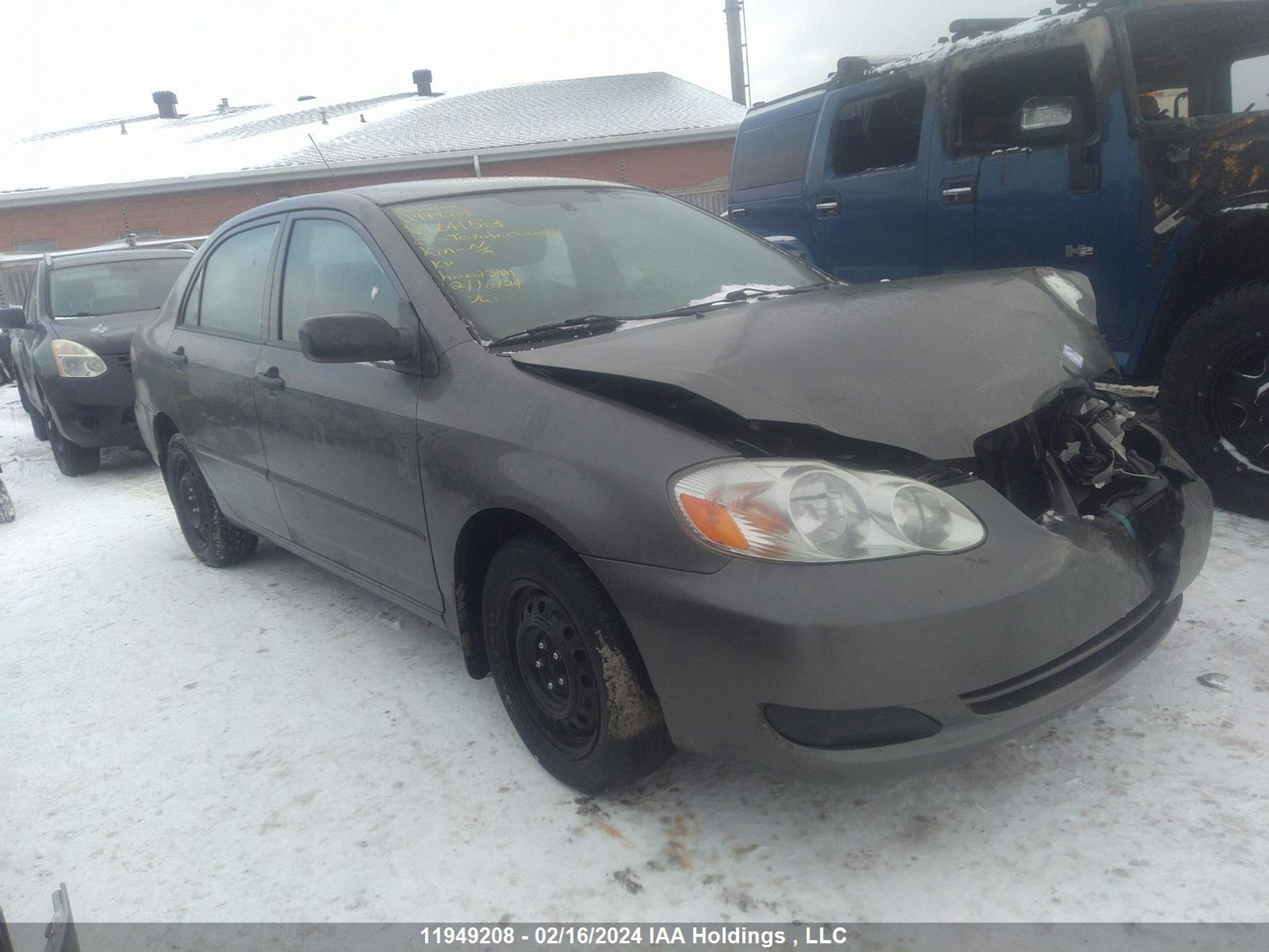 toyota corolla 2006 2t1br32e06c641513